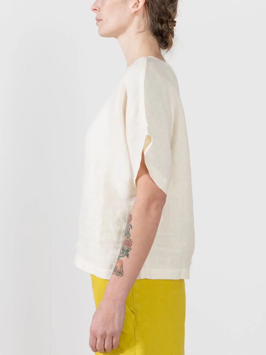 box top - cream - Image 3