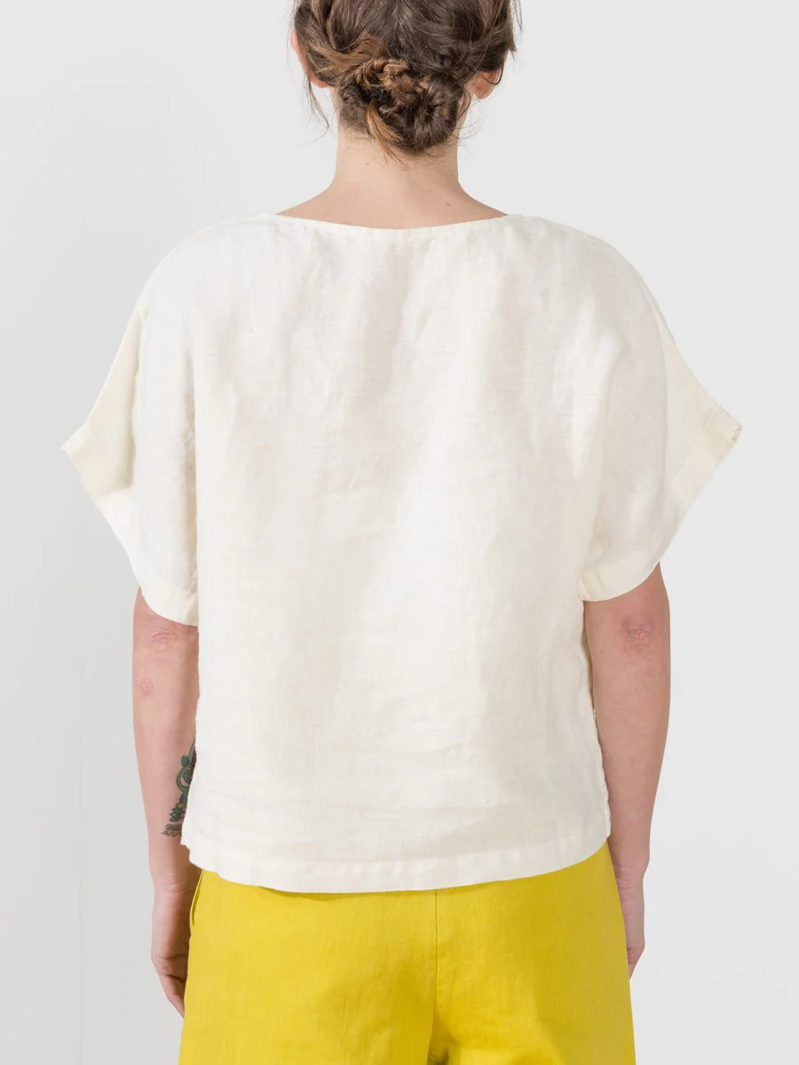 box top - cream - Image 4