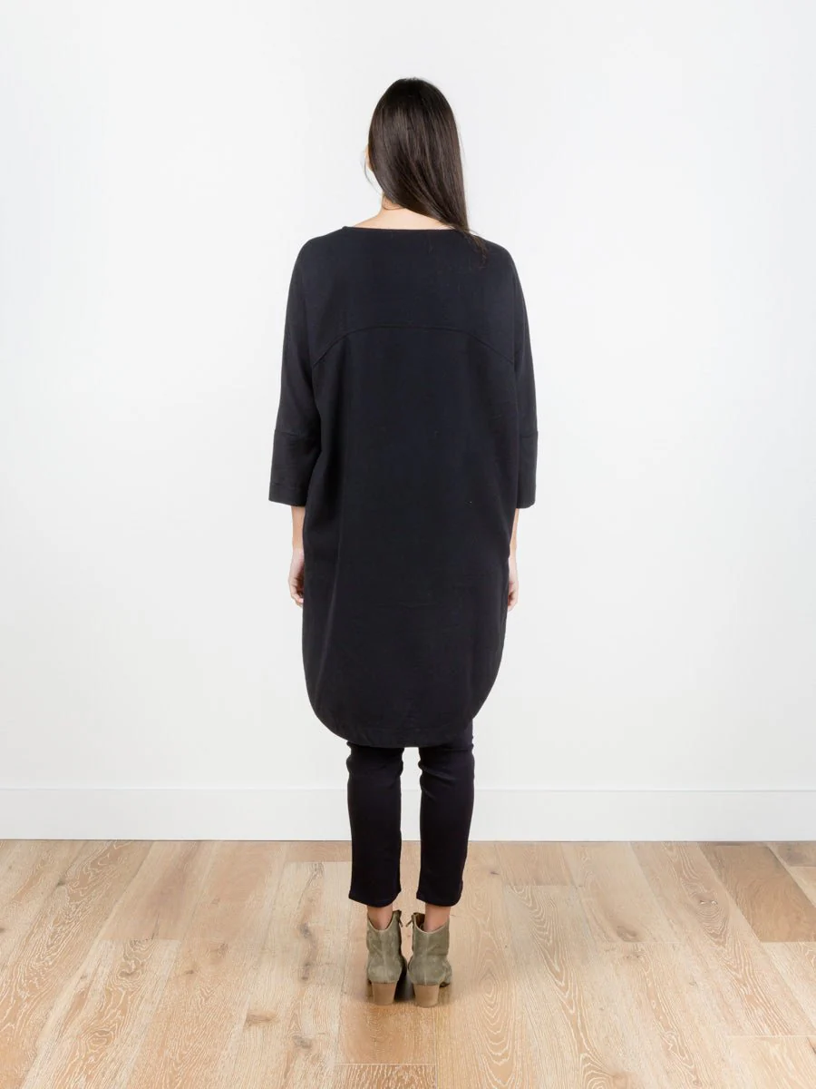 new painter dress - black - Image 4