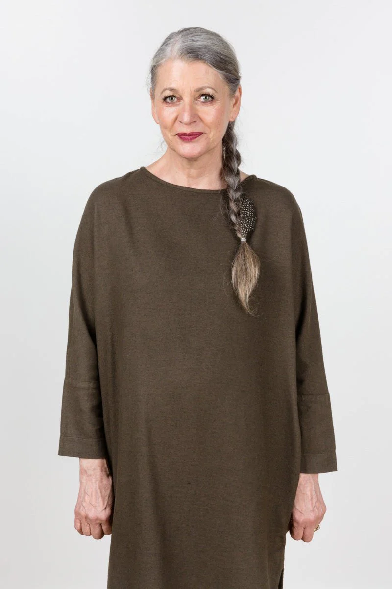 new painter dress - charcoal - Image 4