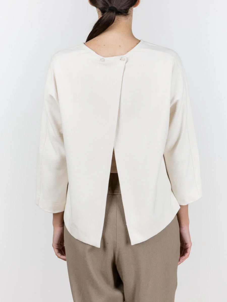 open back top - cream - Image 4