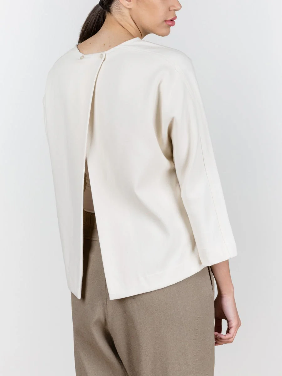 open back top - cream - Image 5