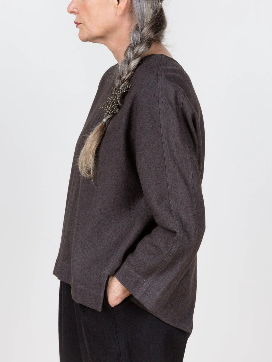 open back top - plum - Image 3