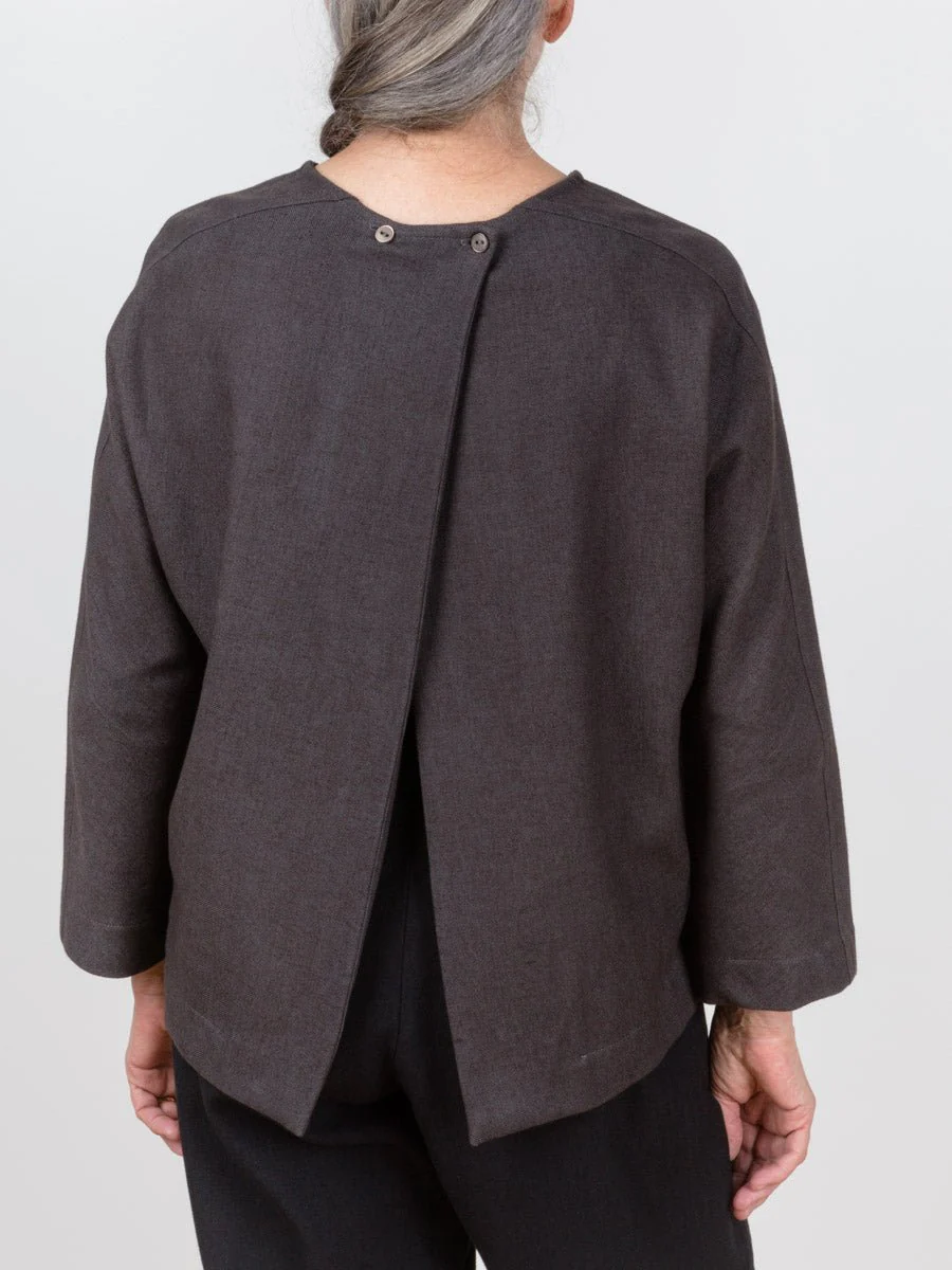 open back top - plum - Image 4