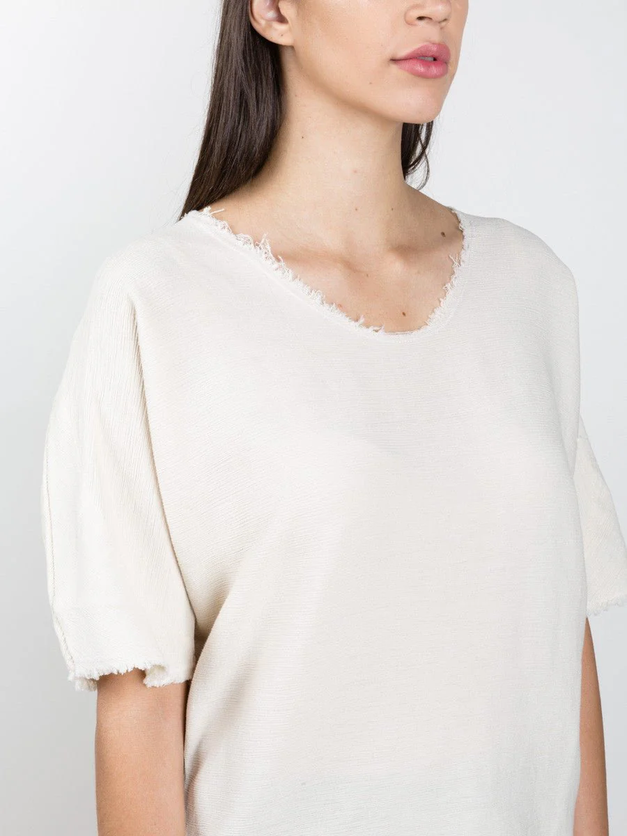 origami top - beige - Image 6