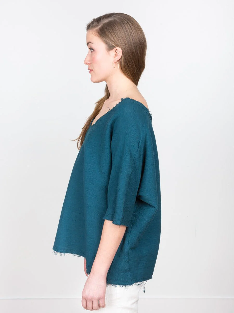 origami top - peacock - Image 3