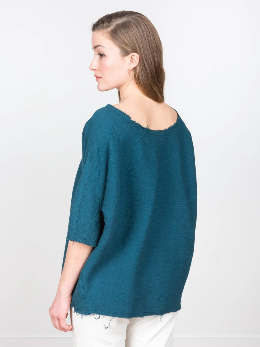 origami top - peacock - Image 4
