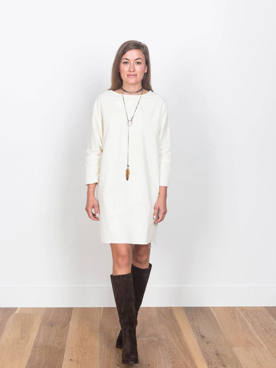 painter dress – cream