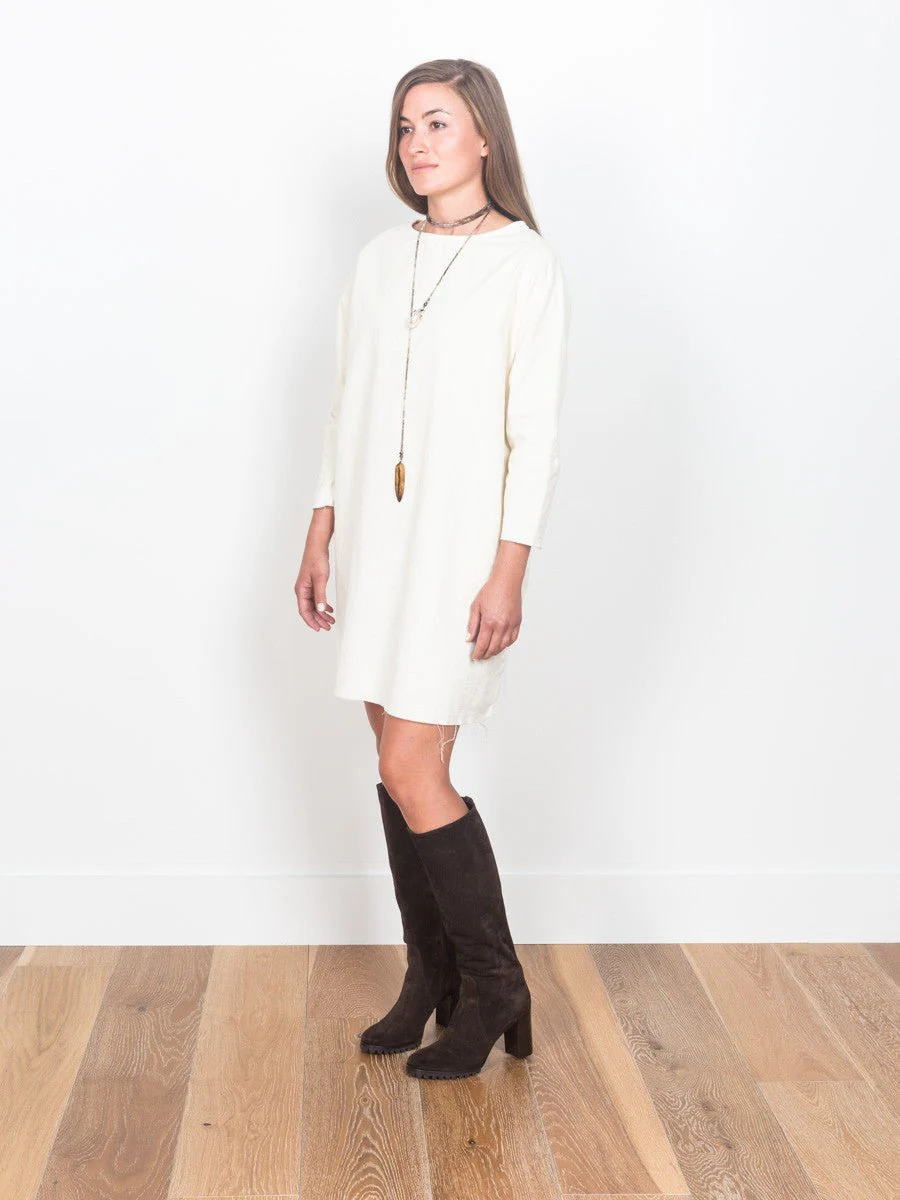 painter dress – cream - Image 2
