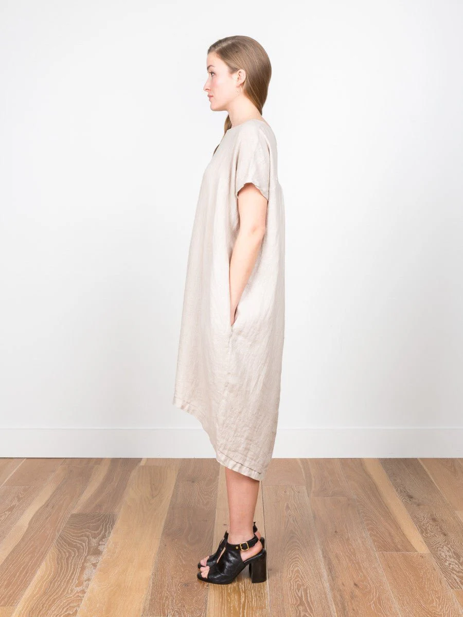 pleated cocoon - oatmeal - Image 2