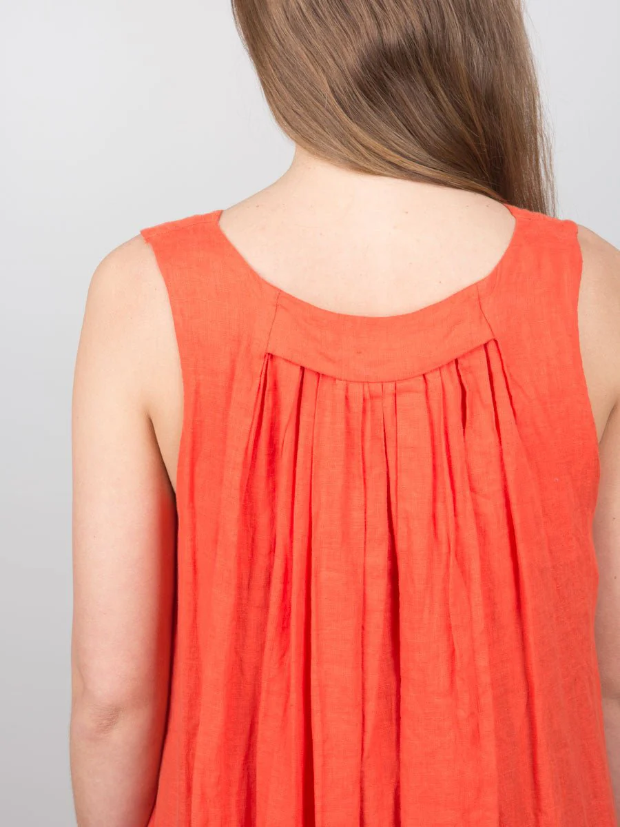 tank dress - paprika - Image 4