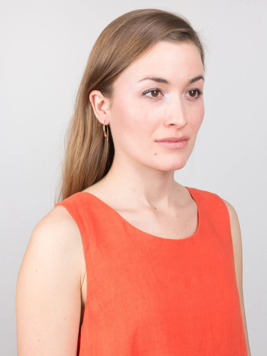 tank dress - paprika - Image 5