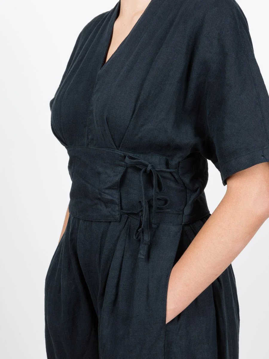 v-neck jumper - black - Image 5