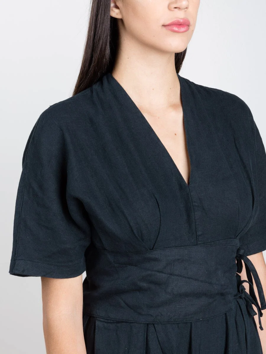 v-neck jumper - black - Image 6