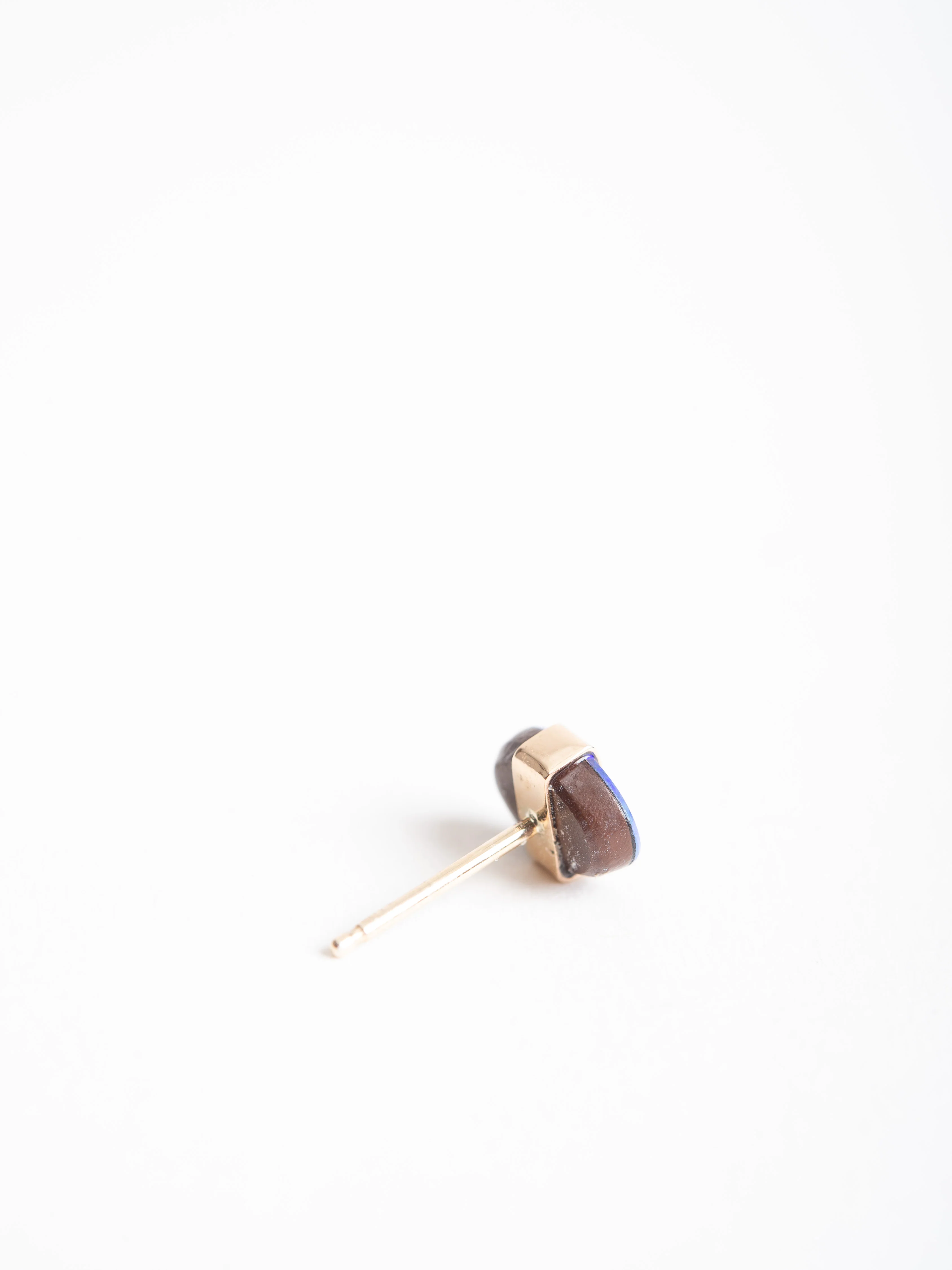 black opal stud earrings - Image 3