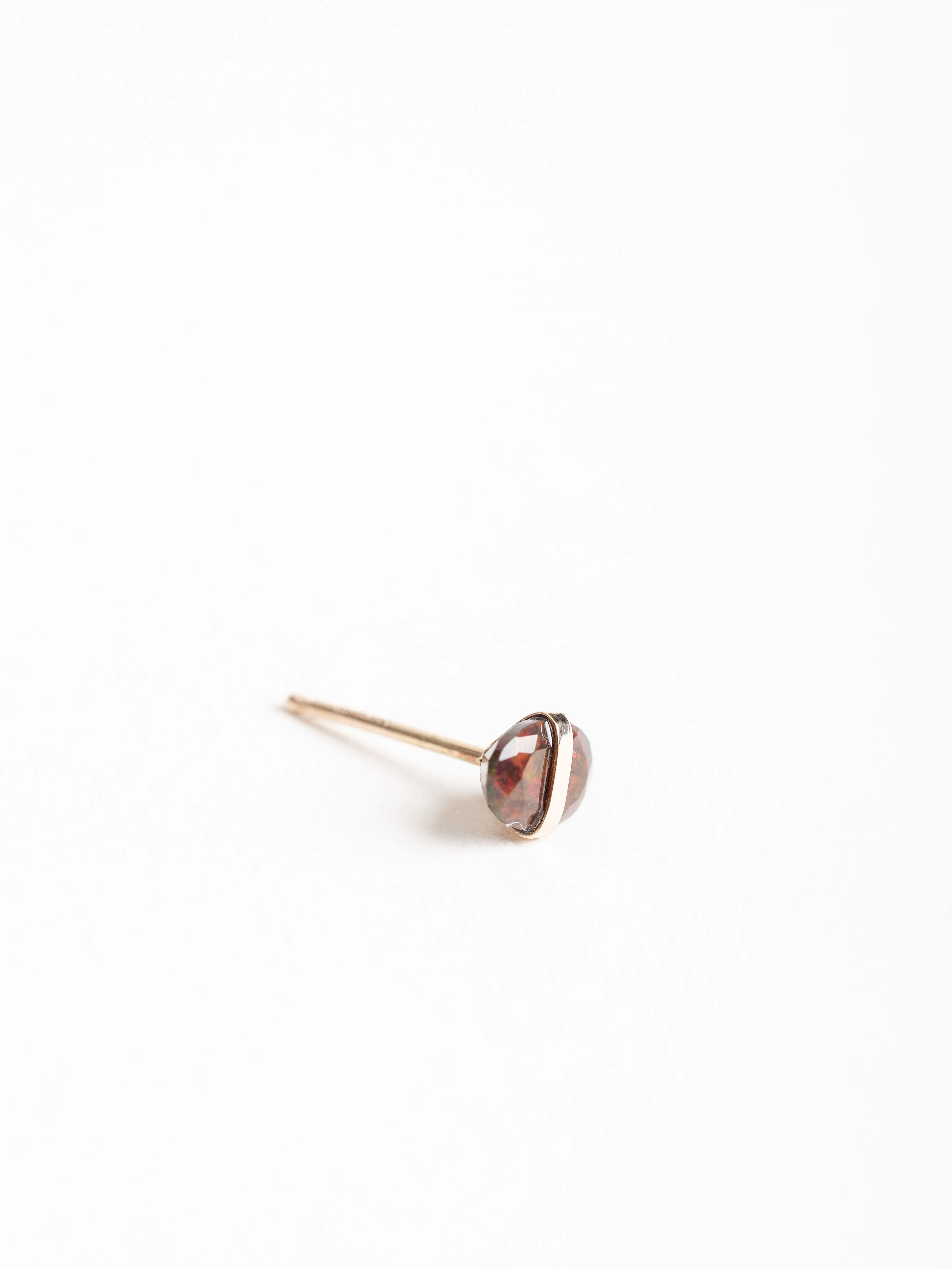 black opal stud earrings - Image 4