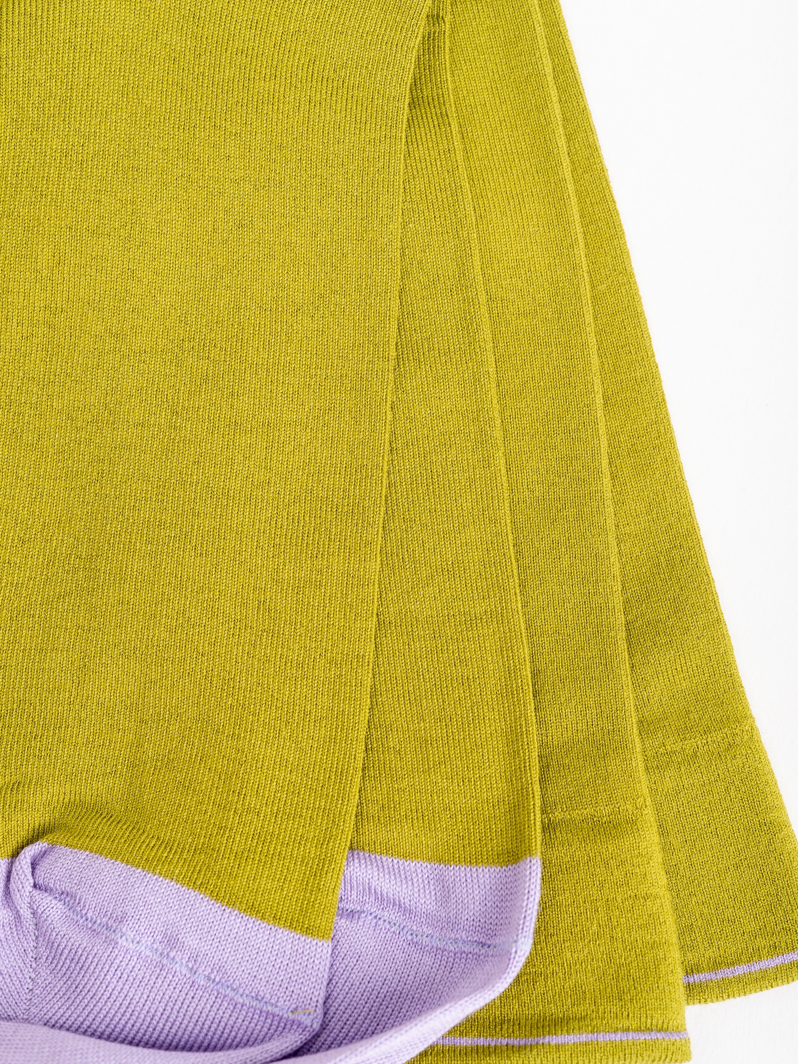 short sock - bronze w/ purple - Image 3