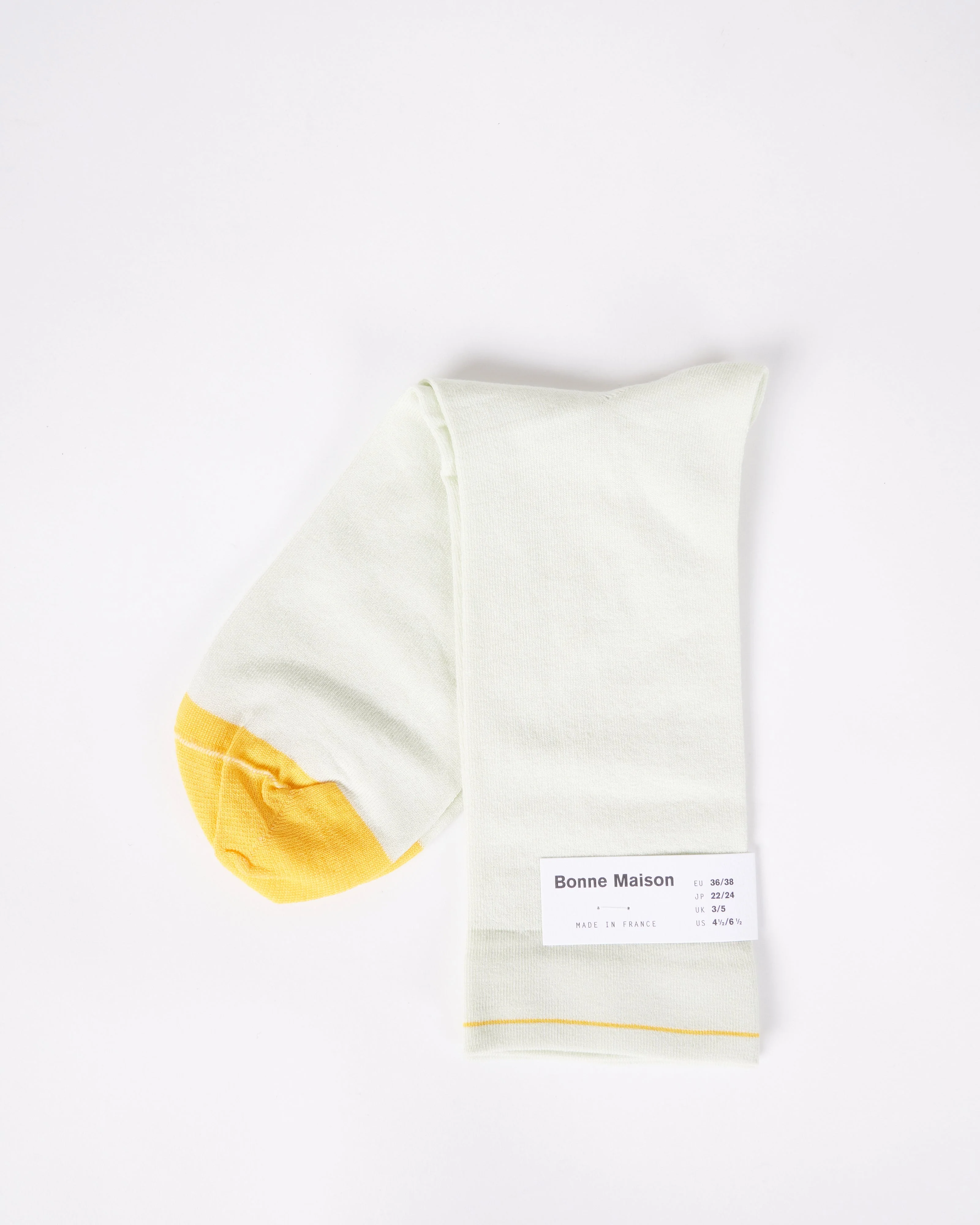 chaussette uni bourgeon