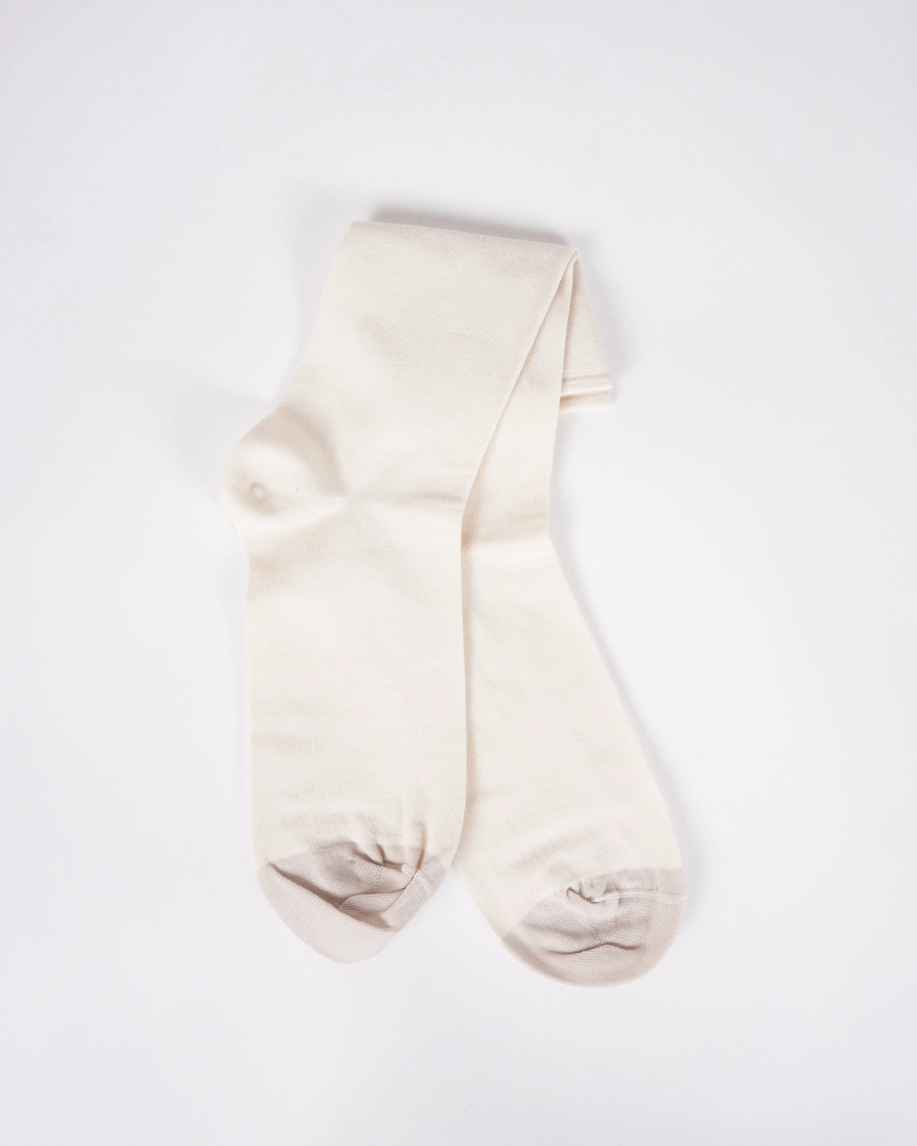 chaussette uni naturel - Image 2