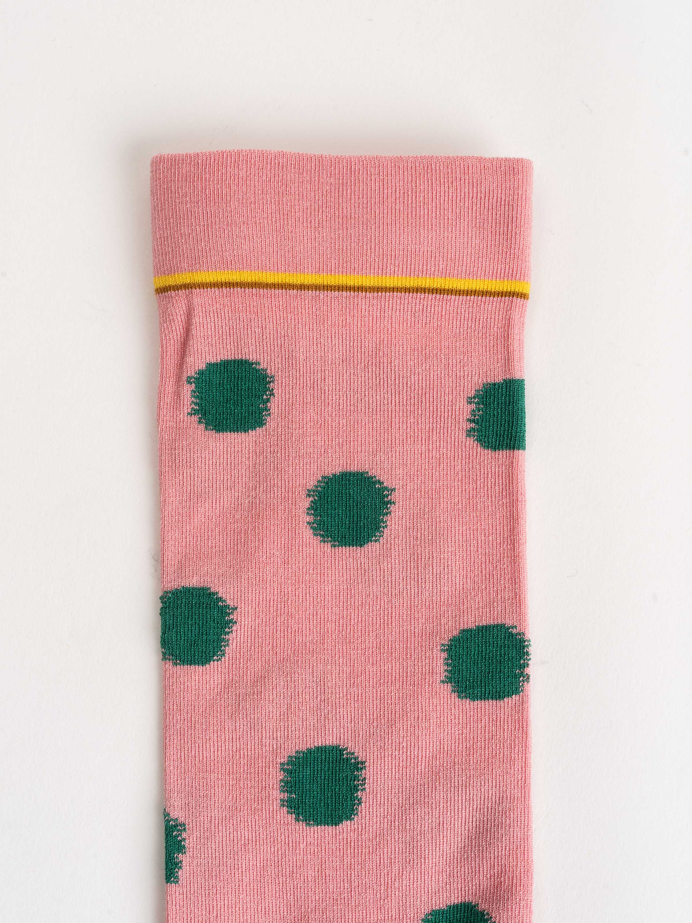 short sock - green dot - Image 2