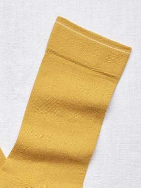 short sock - mustard/yellow - Image 2