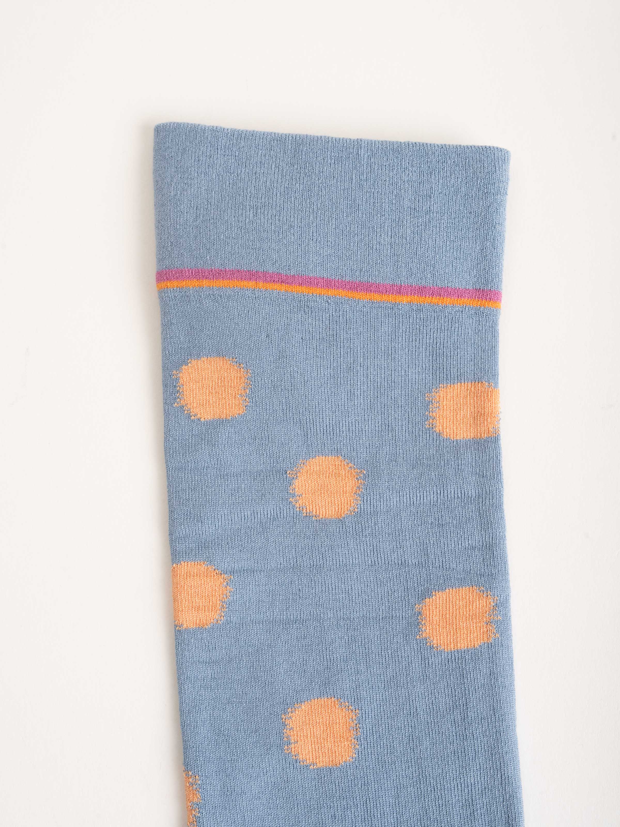 short sock - orange dot - Image 2