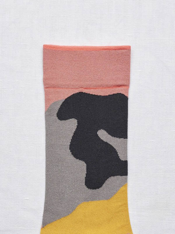short sock - pink camo - Image 2