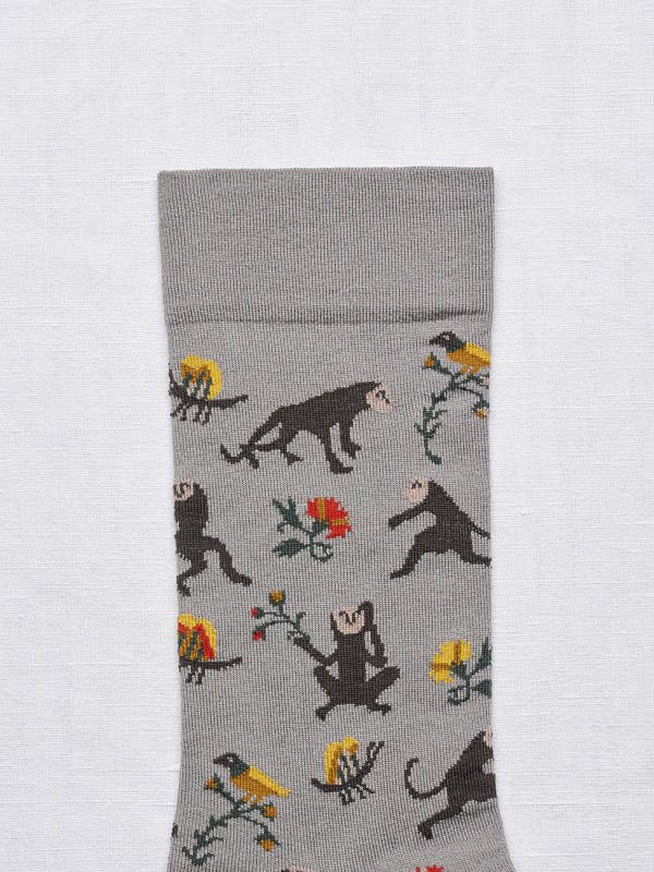short sock - elephant monkey - Image 2