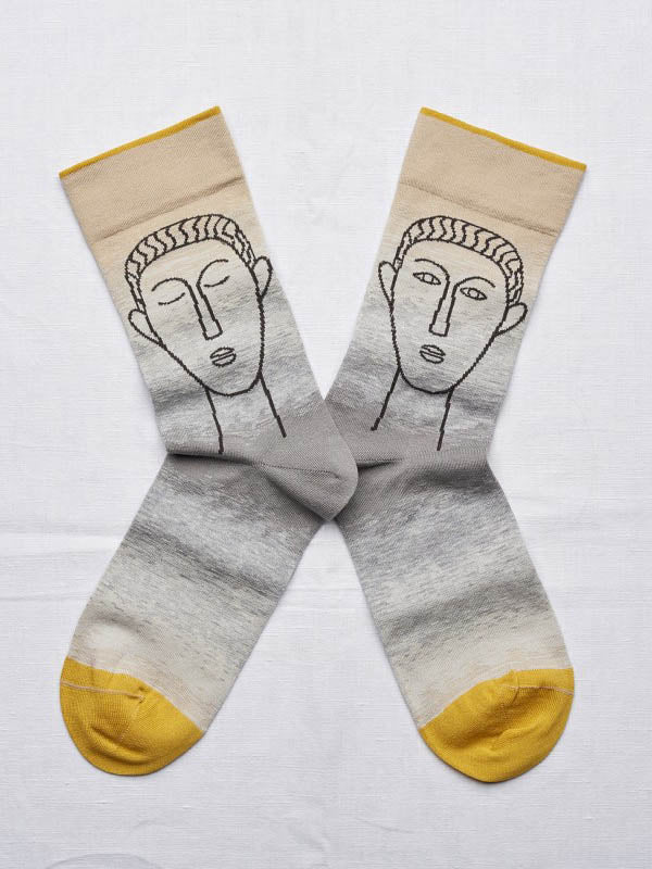 short sock - sand head