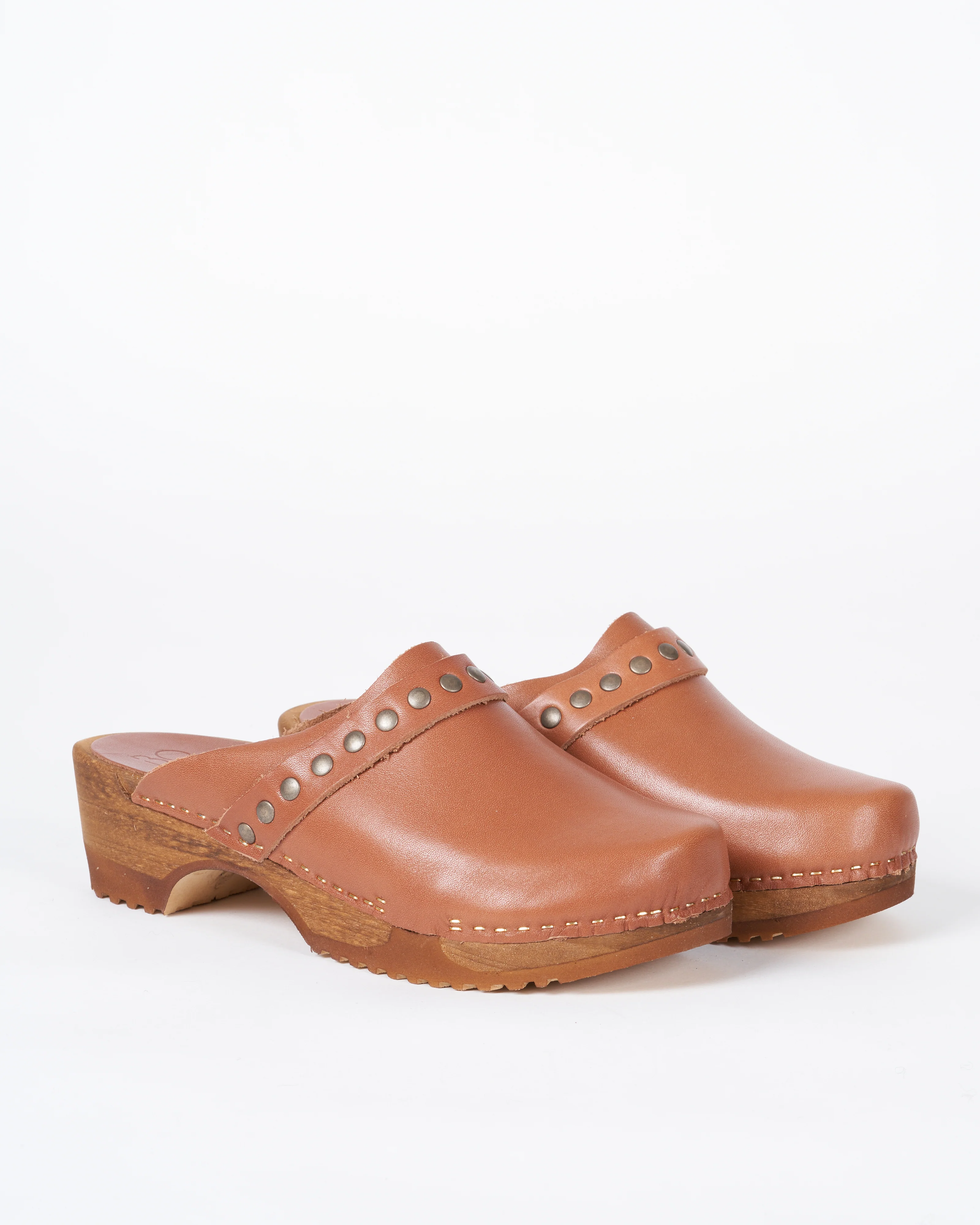 cuir vachette antico + rivets bronze - Image 2