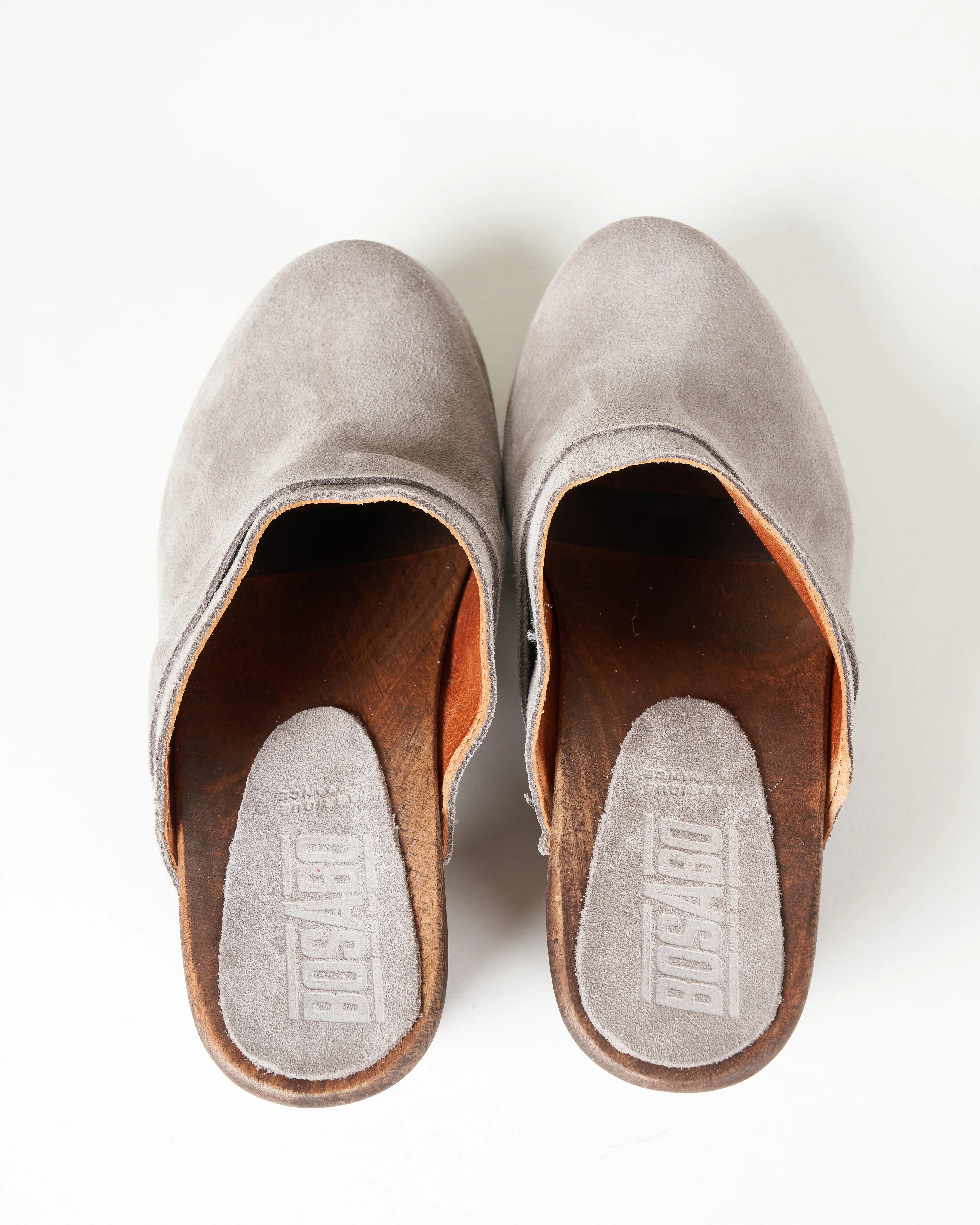 high clog - taupe suede - Image 3