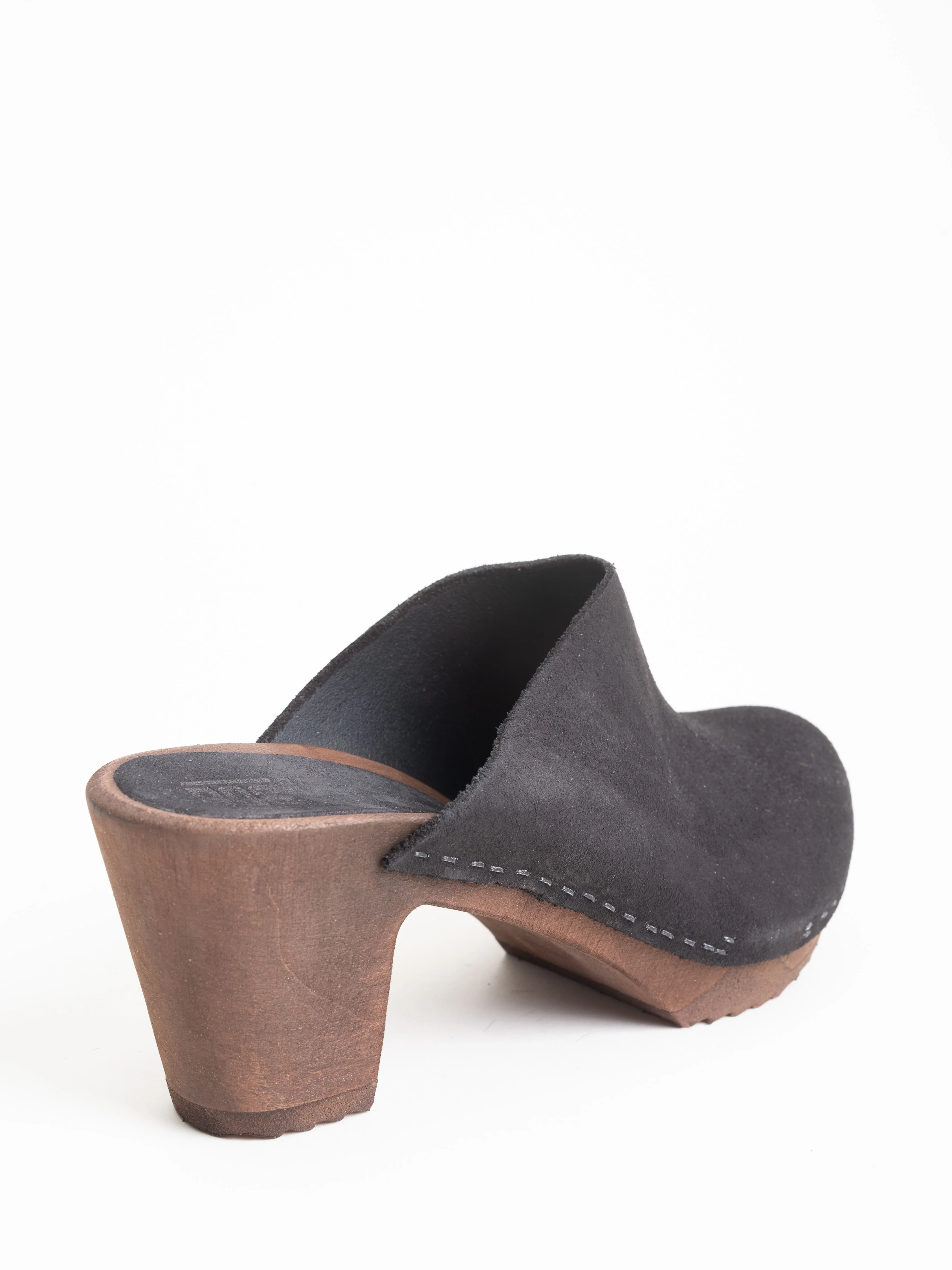 kety suede clog - black - Image 2