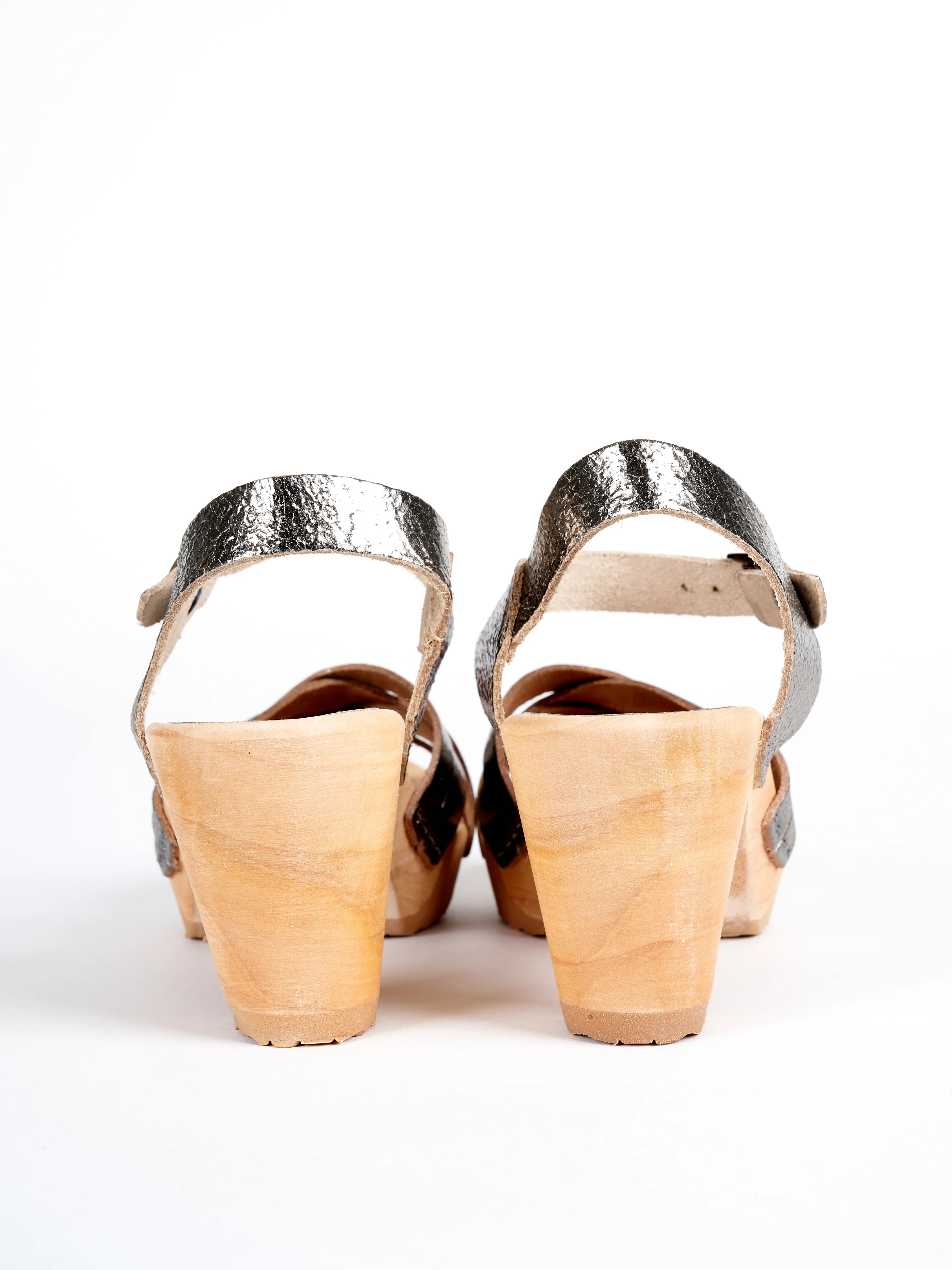 high heel clog sandal - plomb - Image 5
