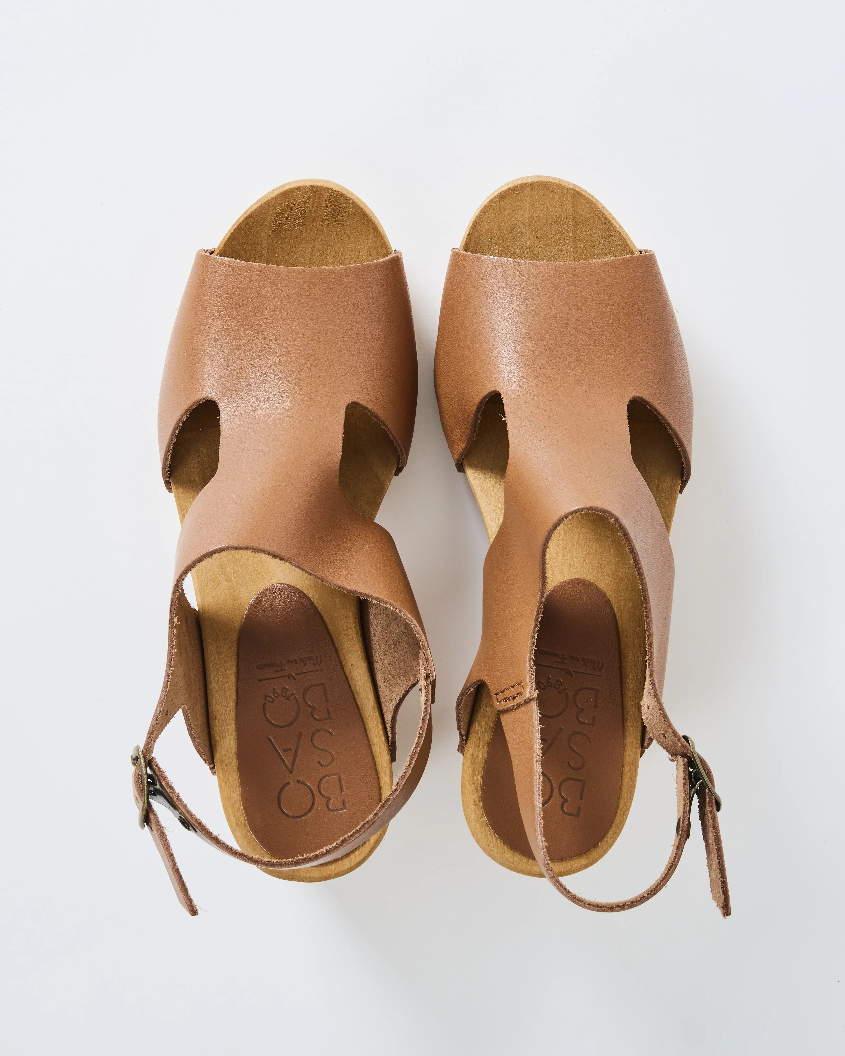 open toe leather clog - Image 4