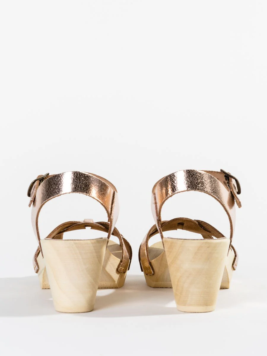 strappy old metal clog - Image 4