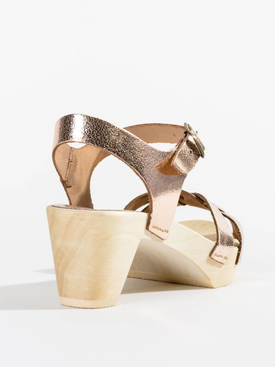 strappy old metal clog - Image 5