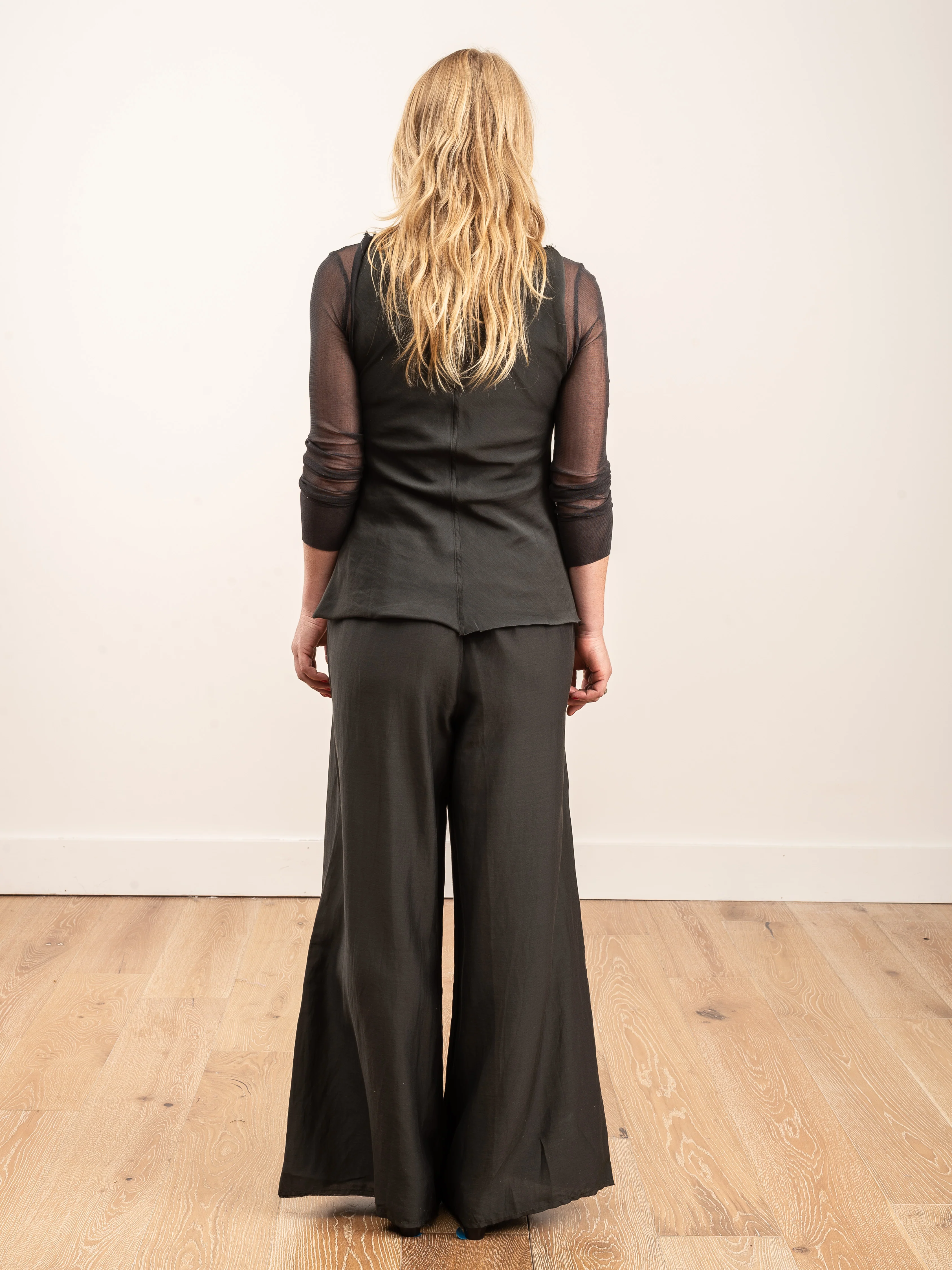 cut tee - charcoal - Image 3