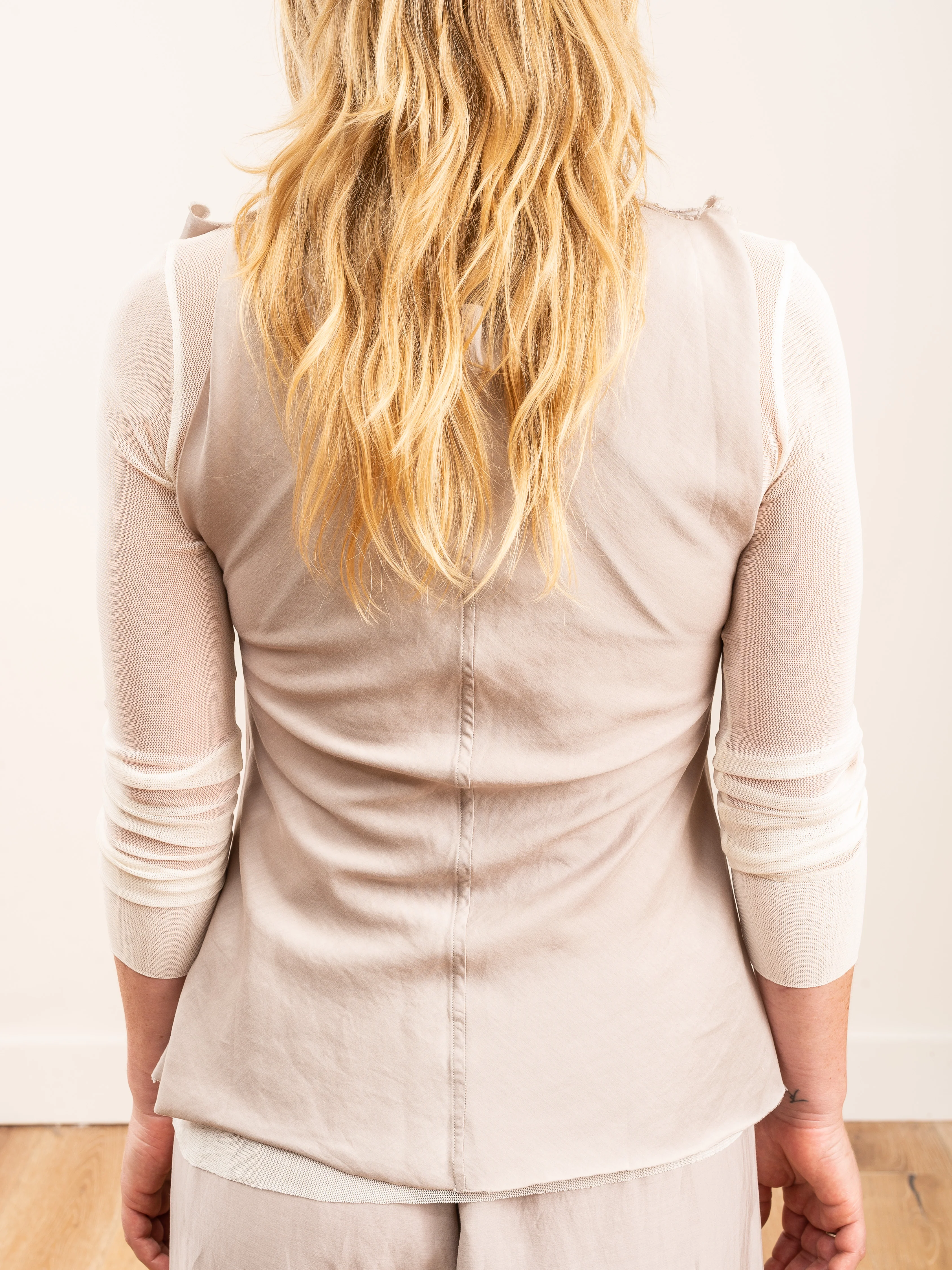 cut tee - platinum - Image 6