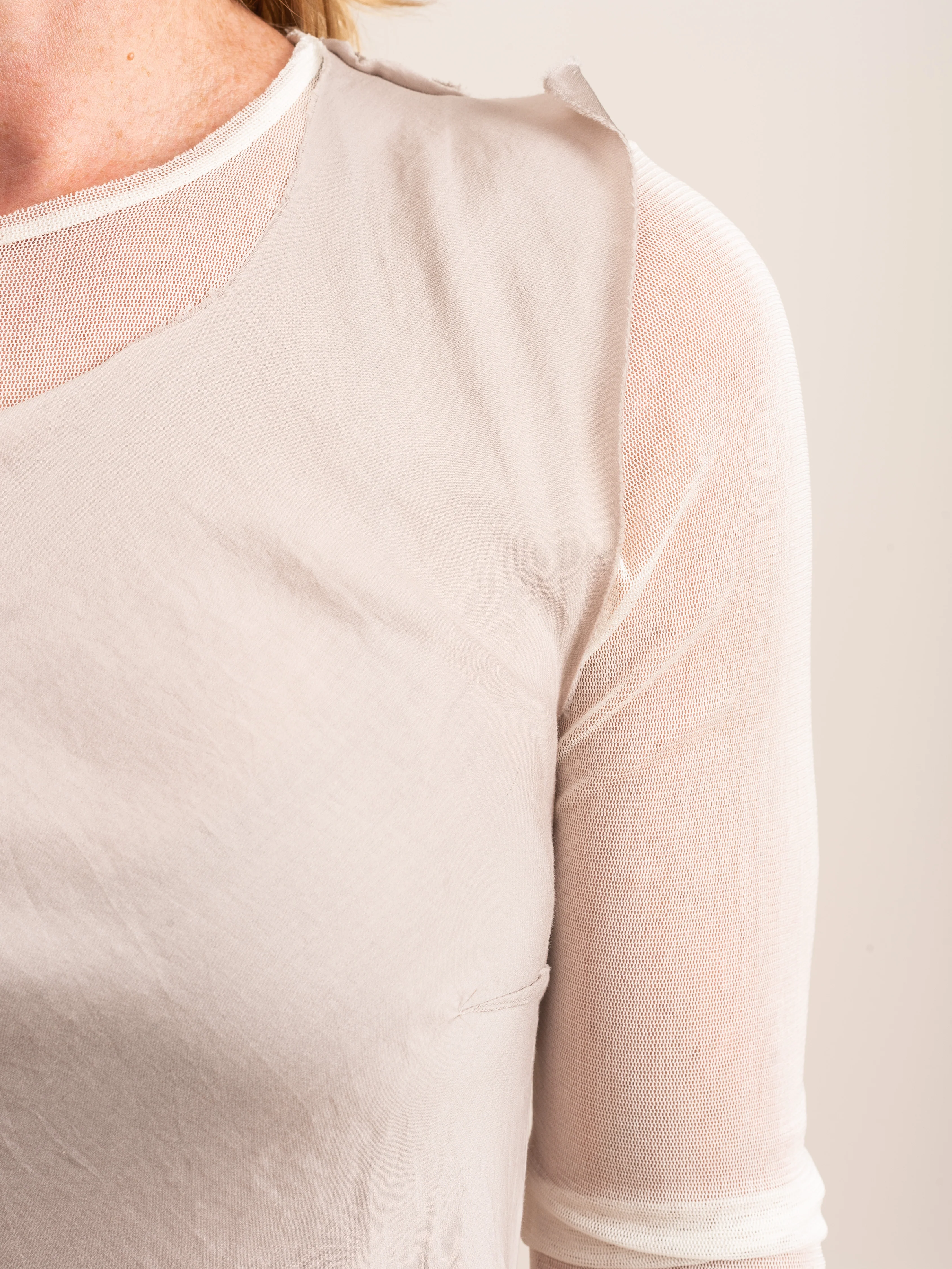 cut tee - platinum - Image 7