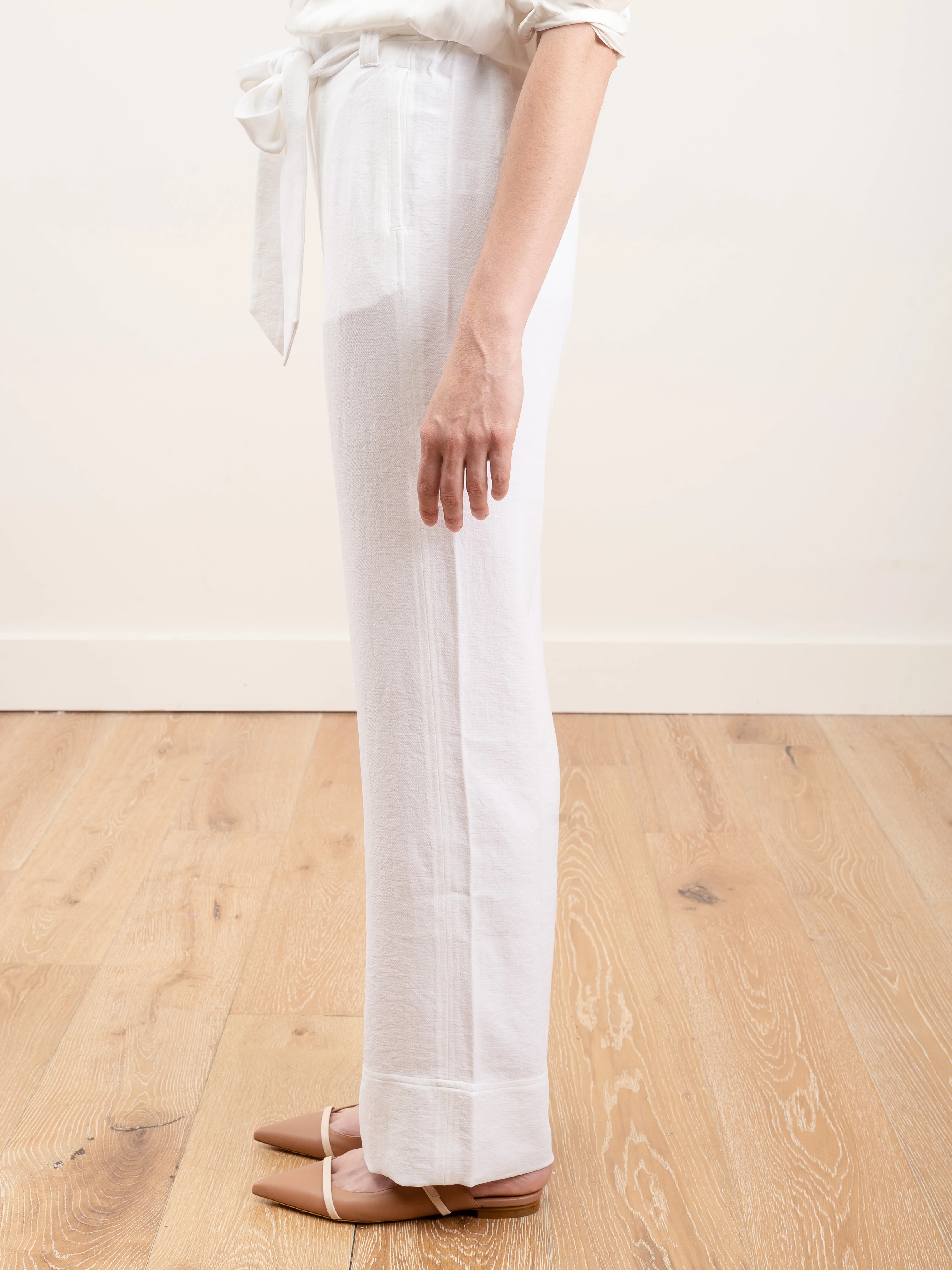 coombe pant - salt white - Image 2