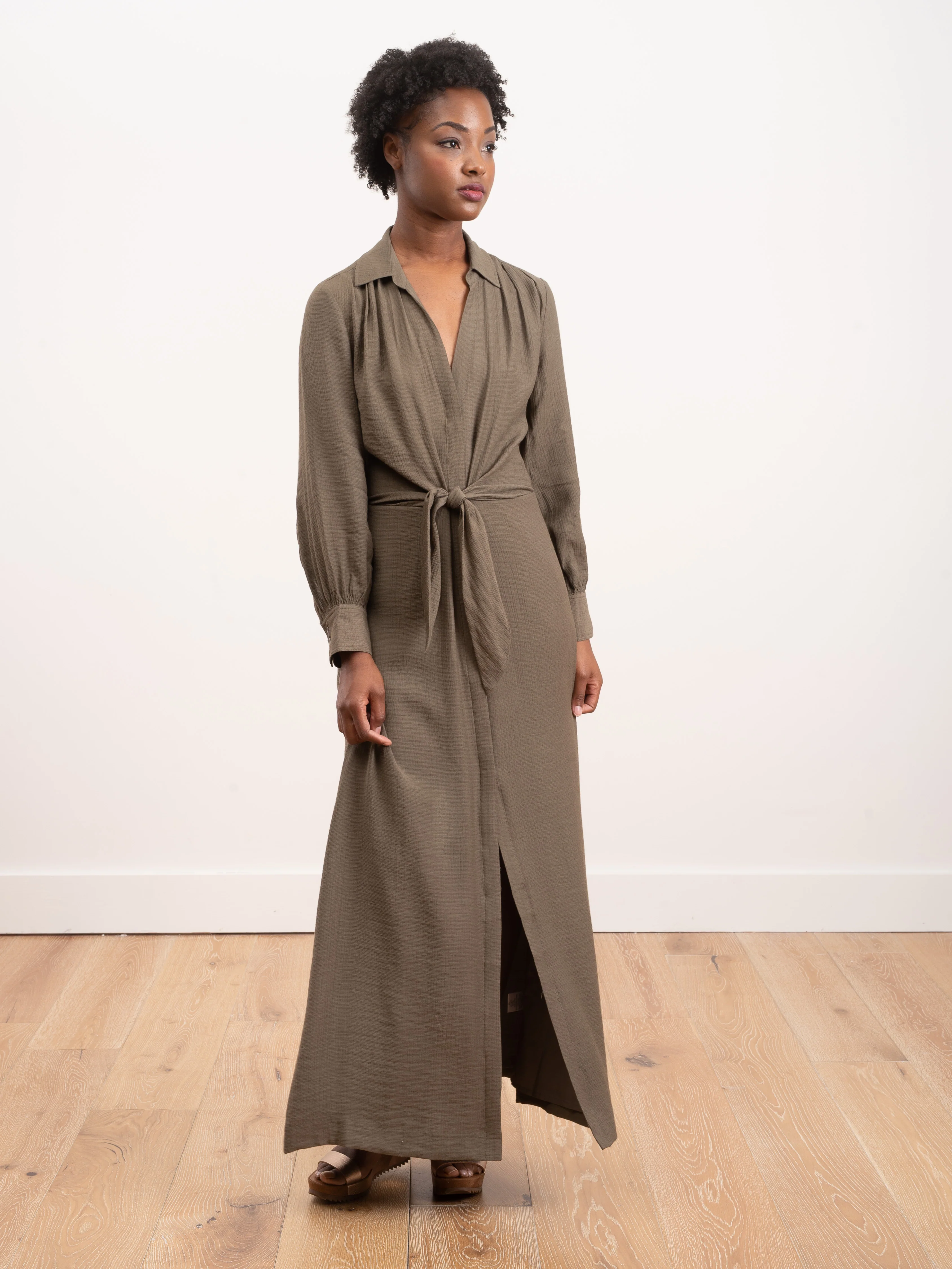madsen maxi dress - morel - Image 3