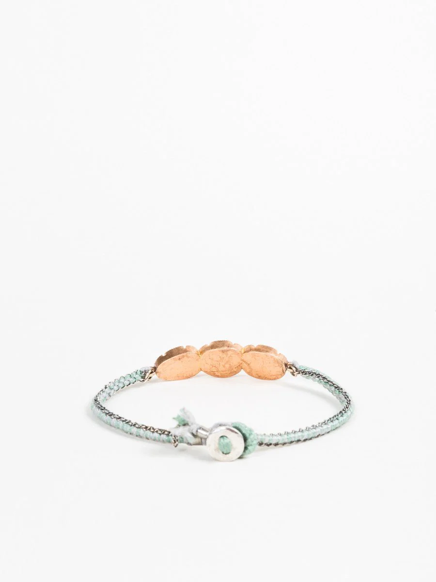 triple orbit emerald bracelet - Image 2