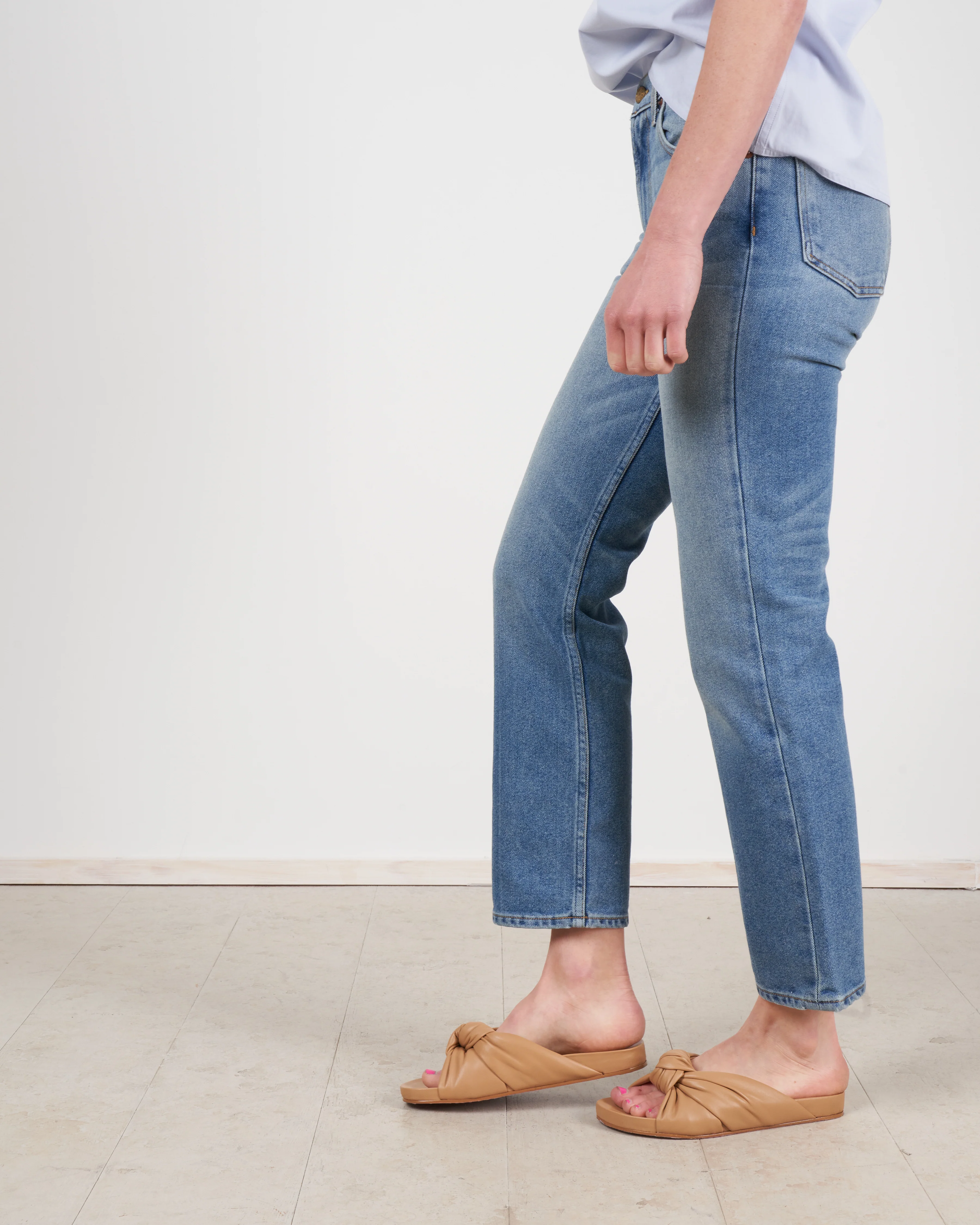 field mid rise kick - faded indigo - Image 4