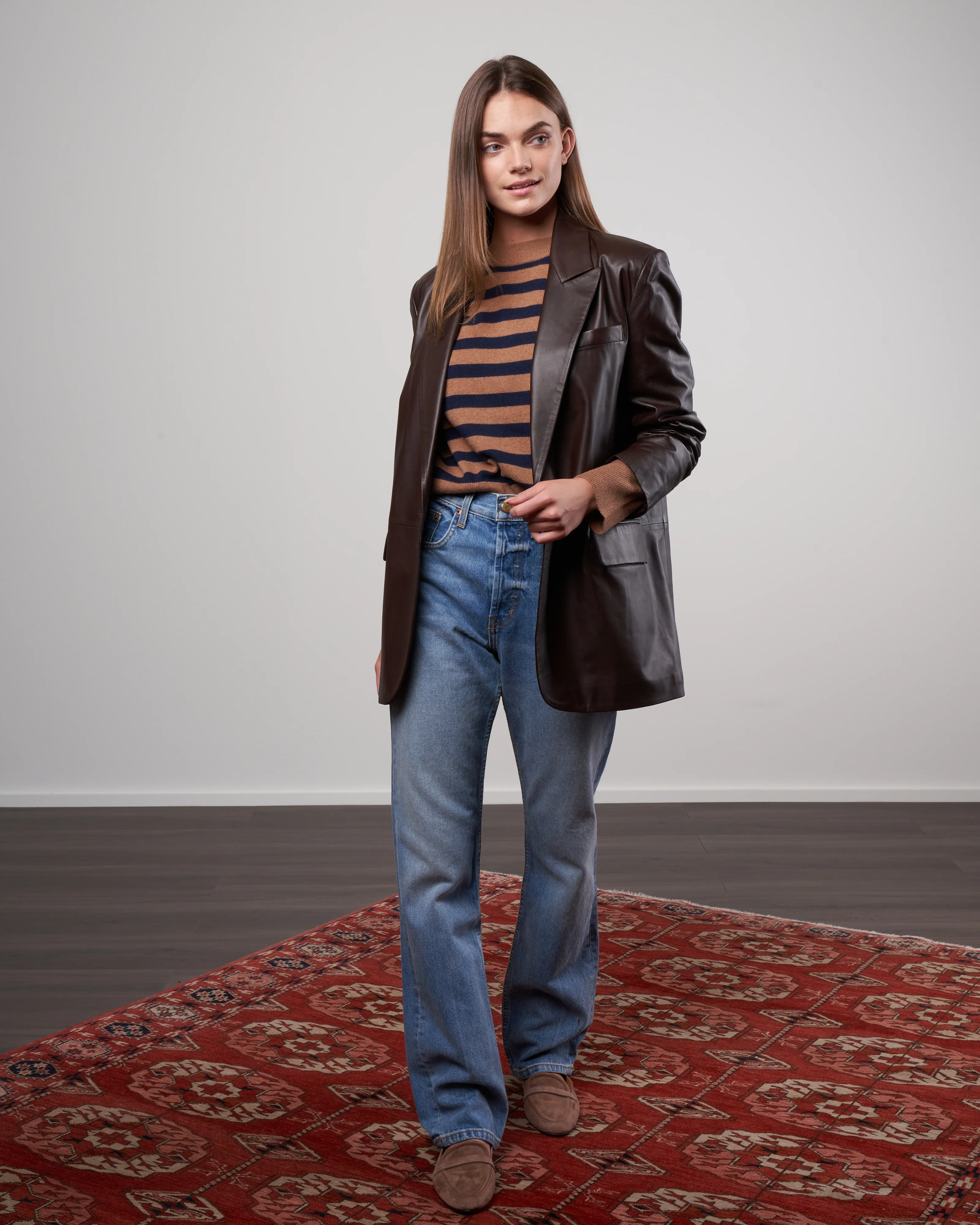 marcel jean mid rise relaxed straight - tate vintage - Image 2
