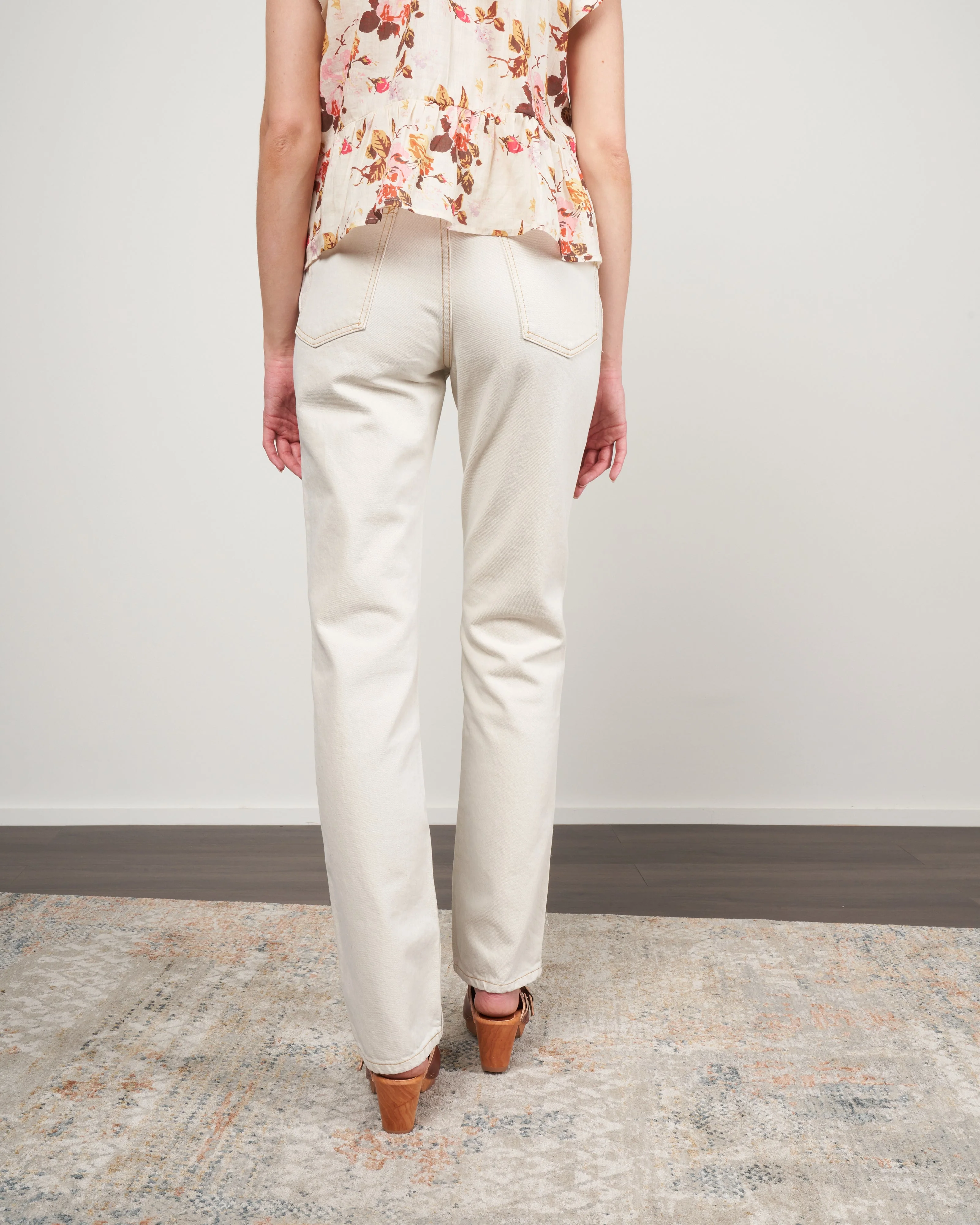 marcel jean - tile white denim - Image 4