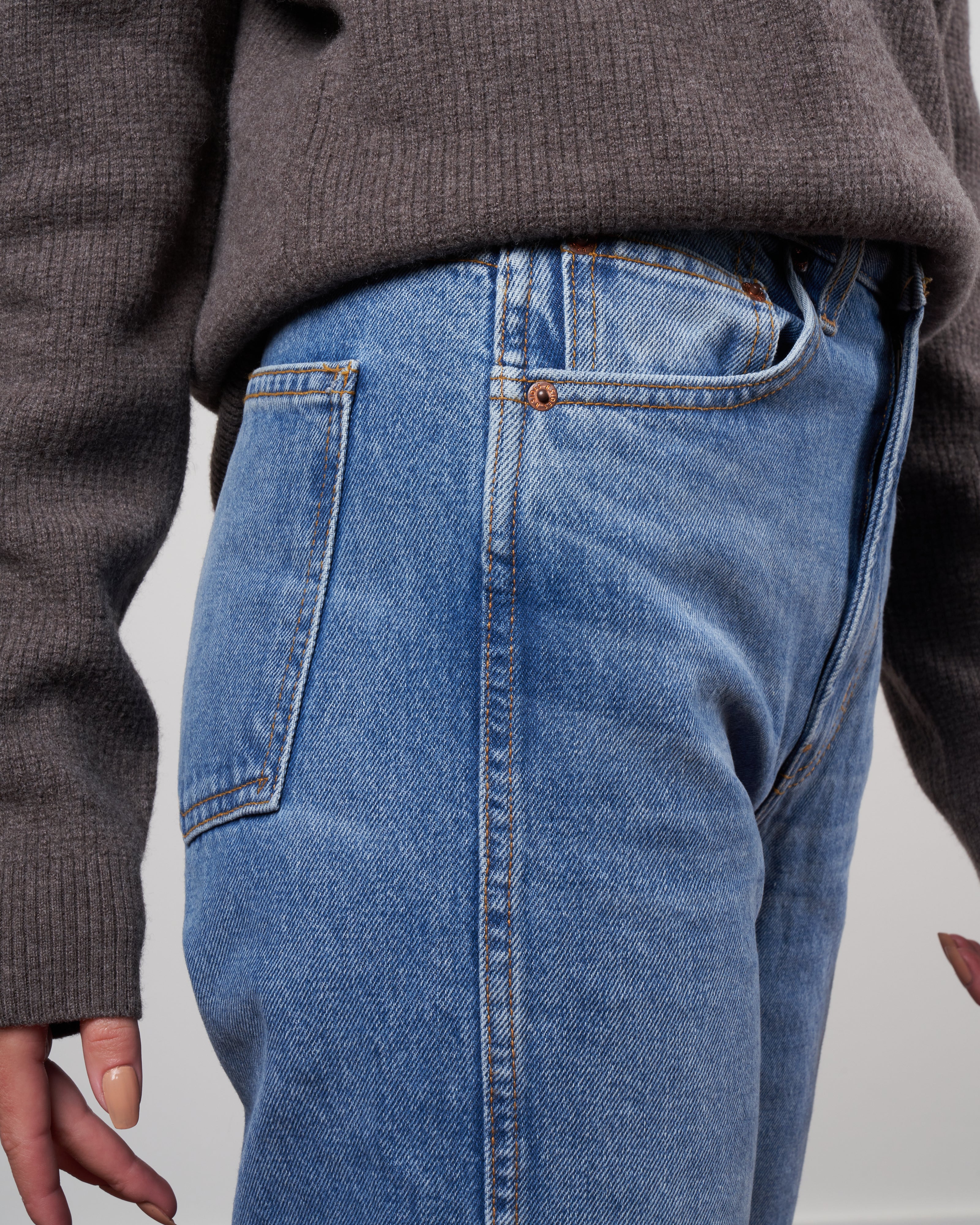 plein jean hi rise straight - reese vintage - Image 5