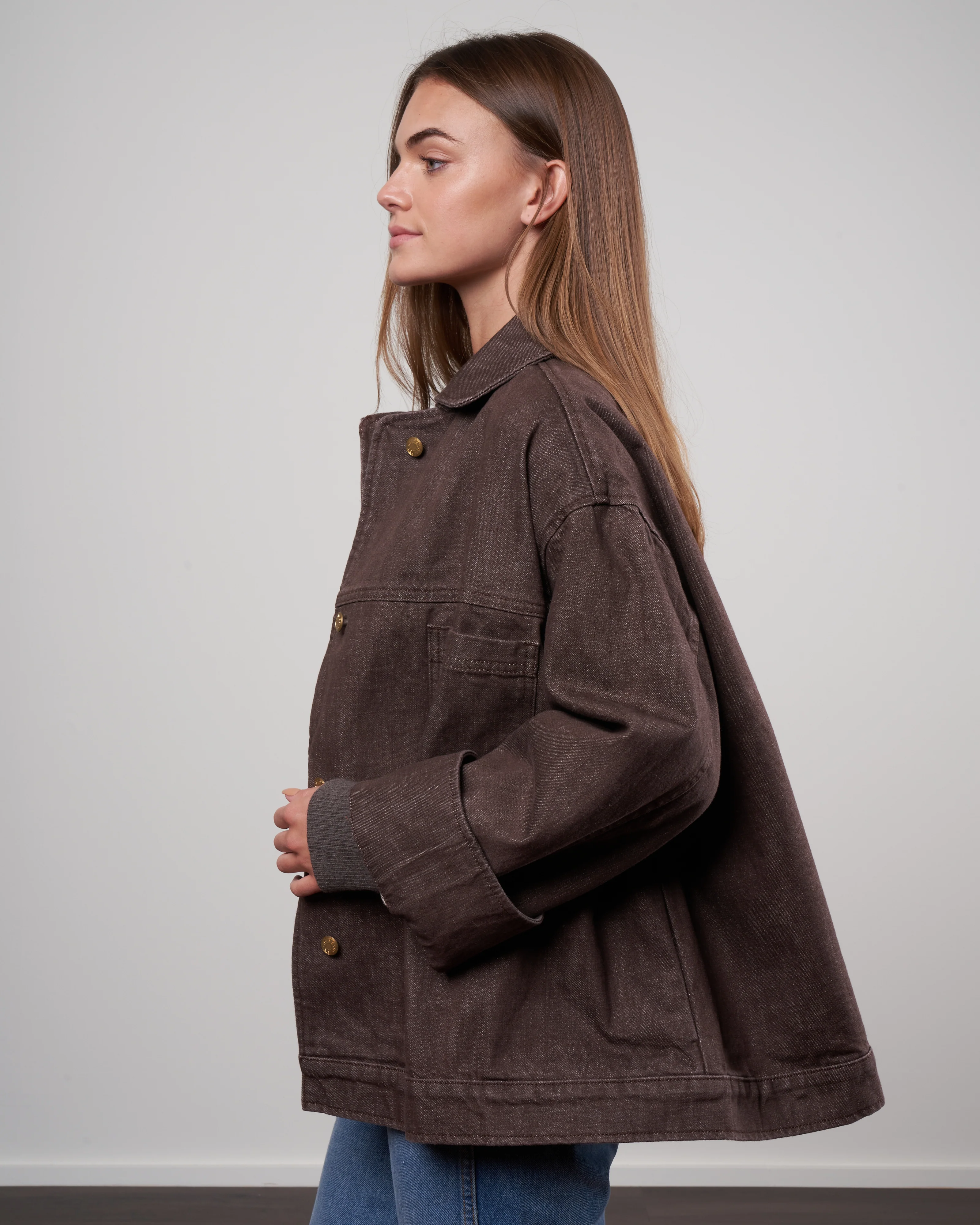 stadium jacket - bay yarn dye - Image 2