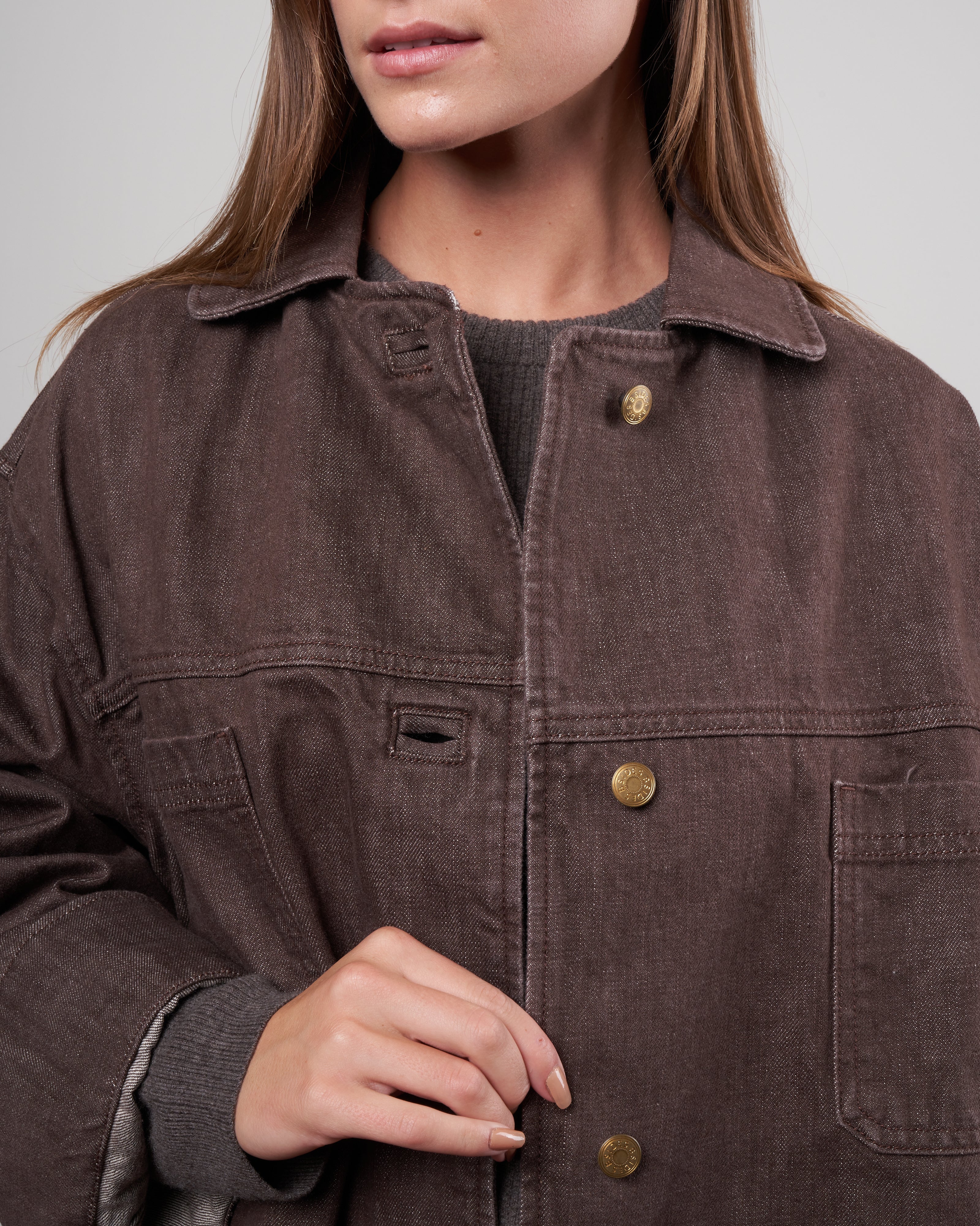 stadium jacket - bay yarn dye - Image 4