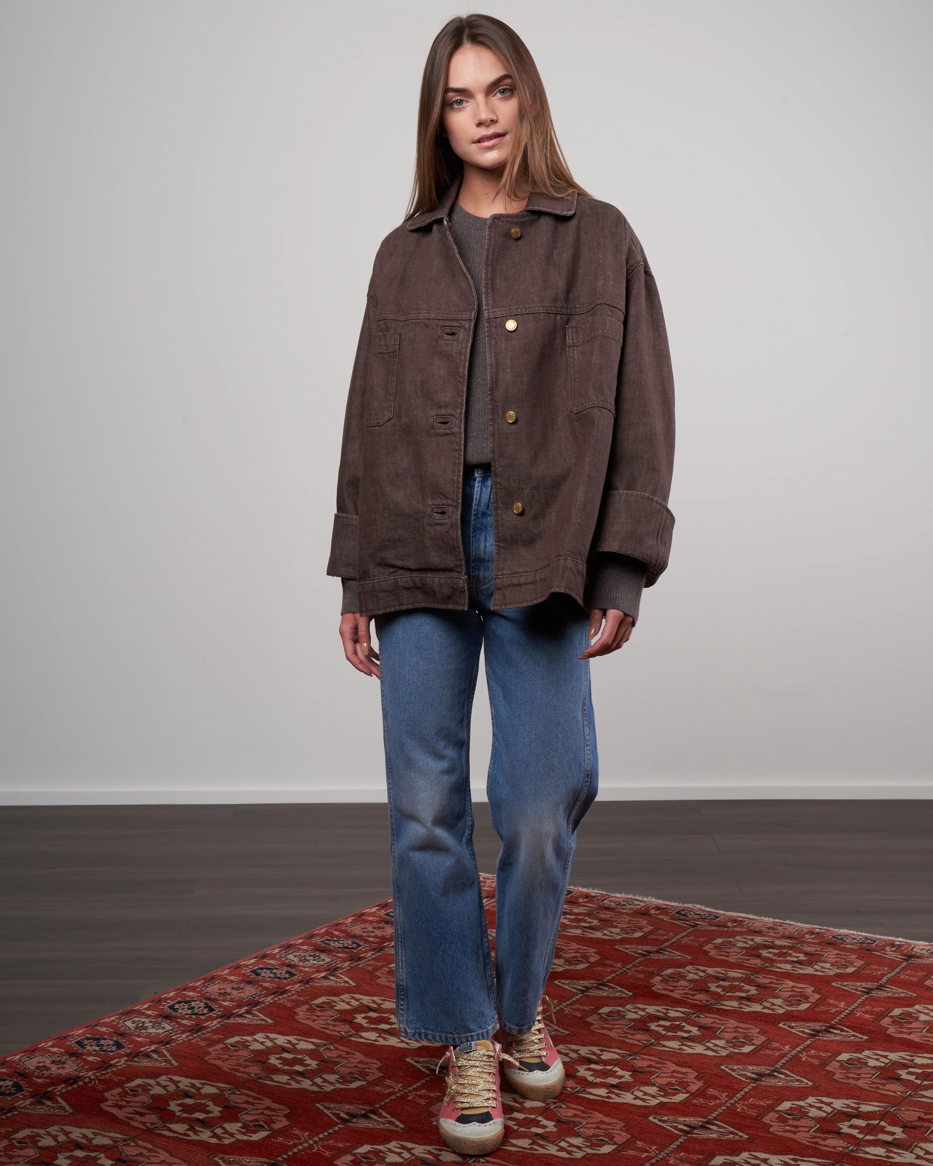 stadium jacket - bay yarn dye - Image 5