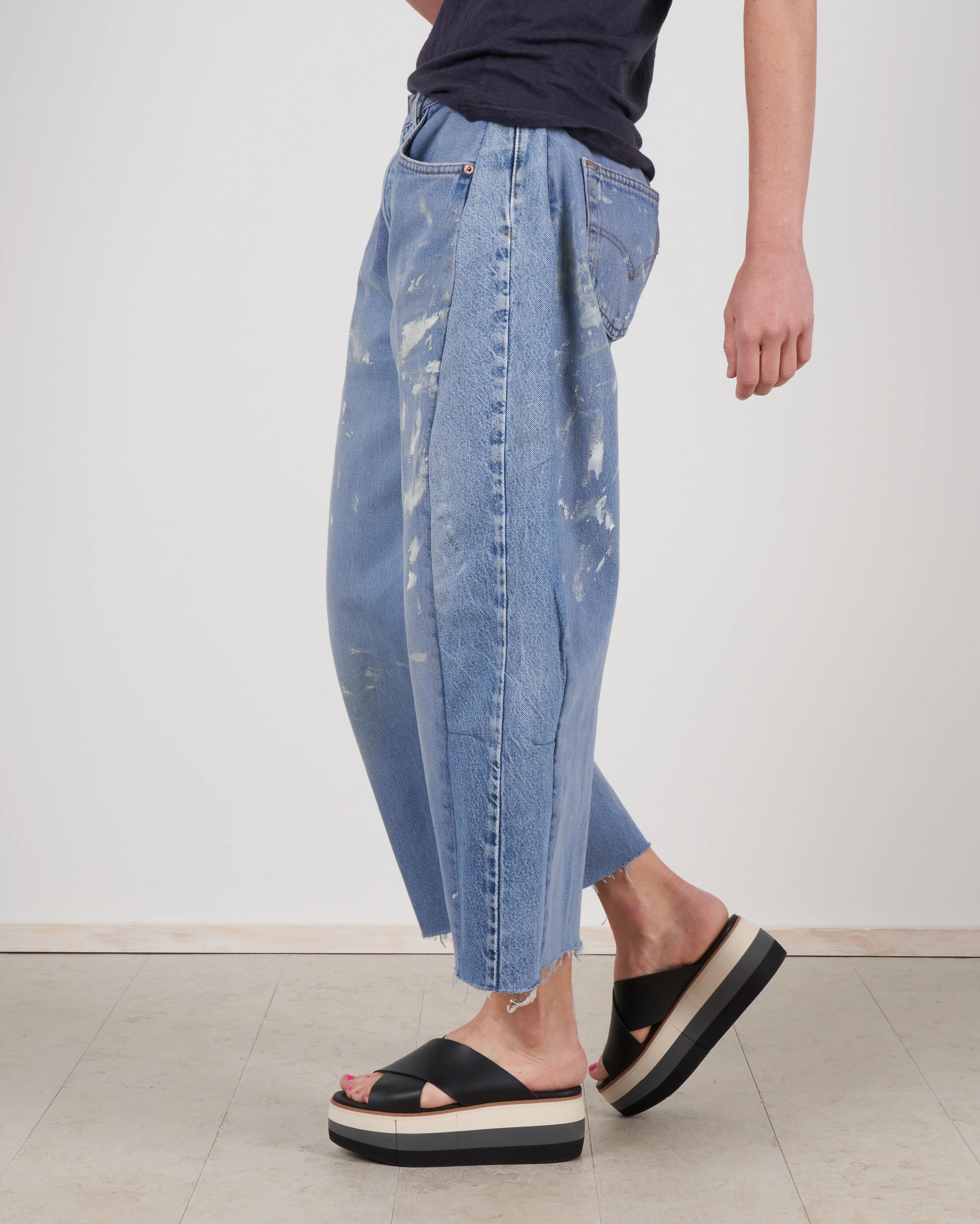 vintage lasso jean - faded indigo - Image 3